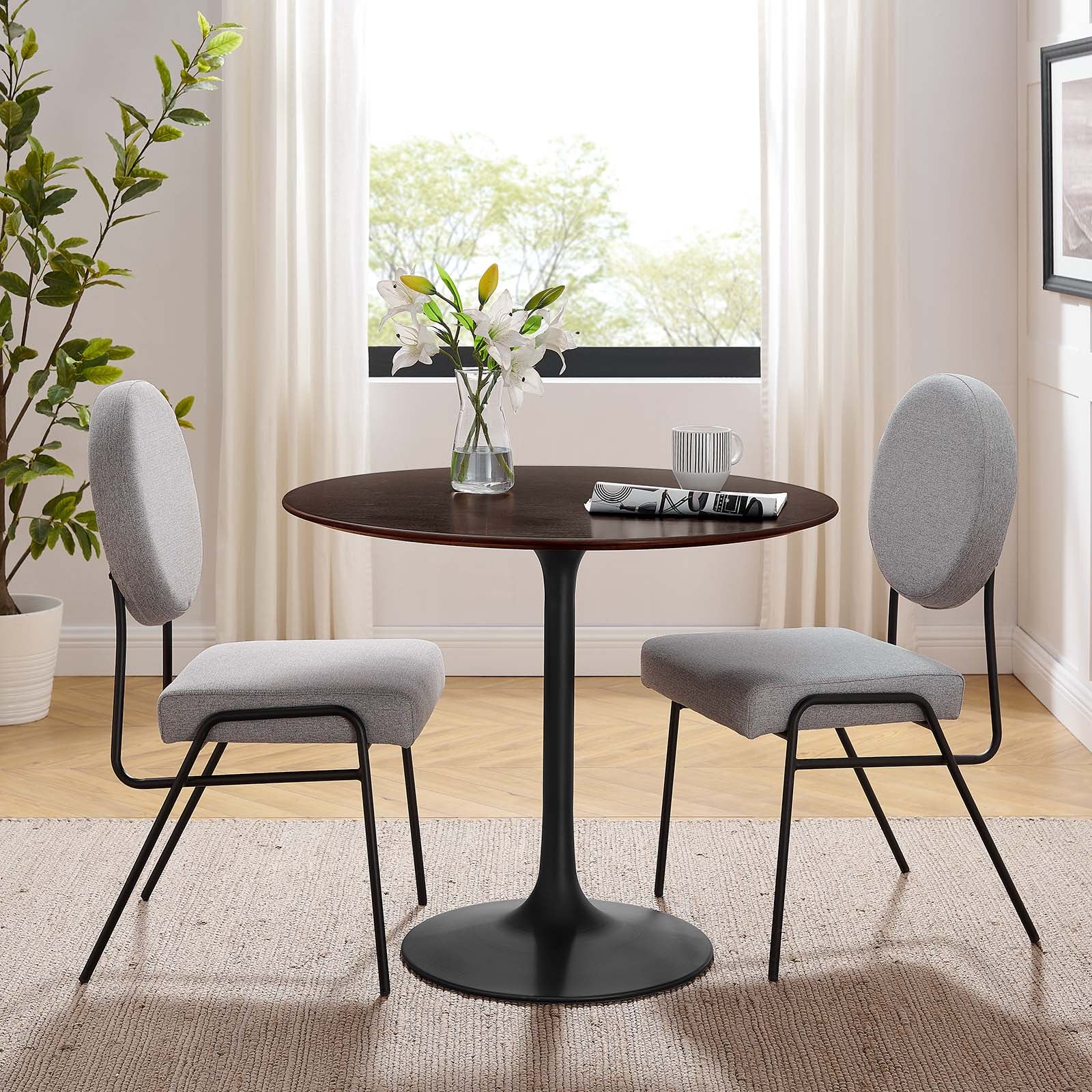 Lippa 36" Wood Dining Table - East Shore Modern Home Furnishings