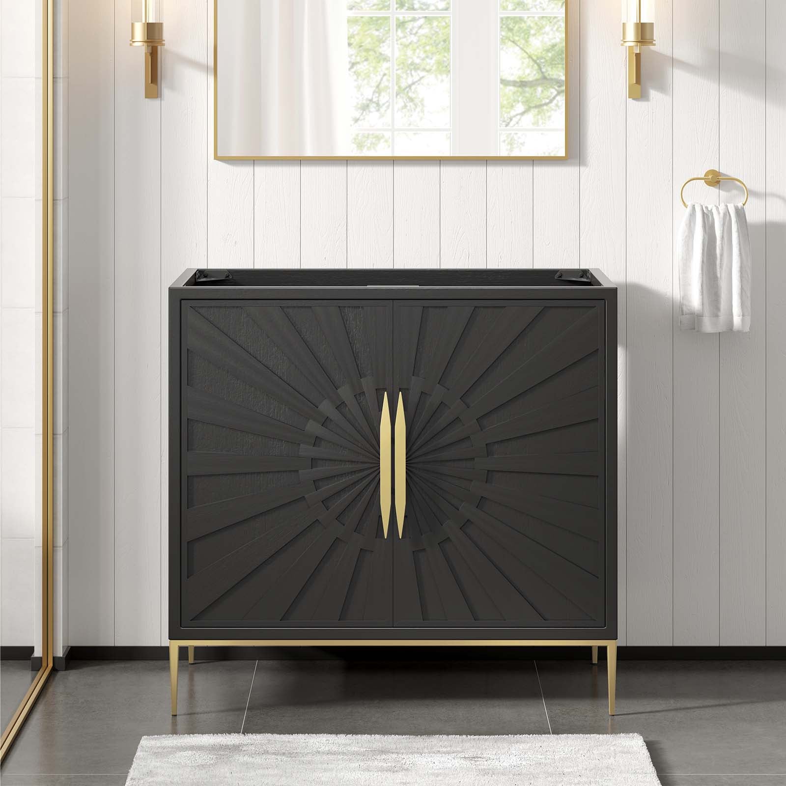 Awaken 36" Bathroom Vanity Cabinet (Sink Basin Not Included) - East Shore Modern Home Furnishings
