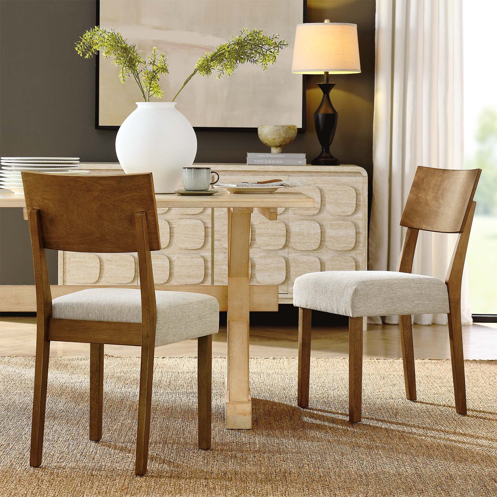 Pax Wood Dining Side Chairs - Set of 2 - East Shore Modern Home Furnishings