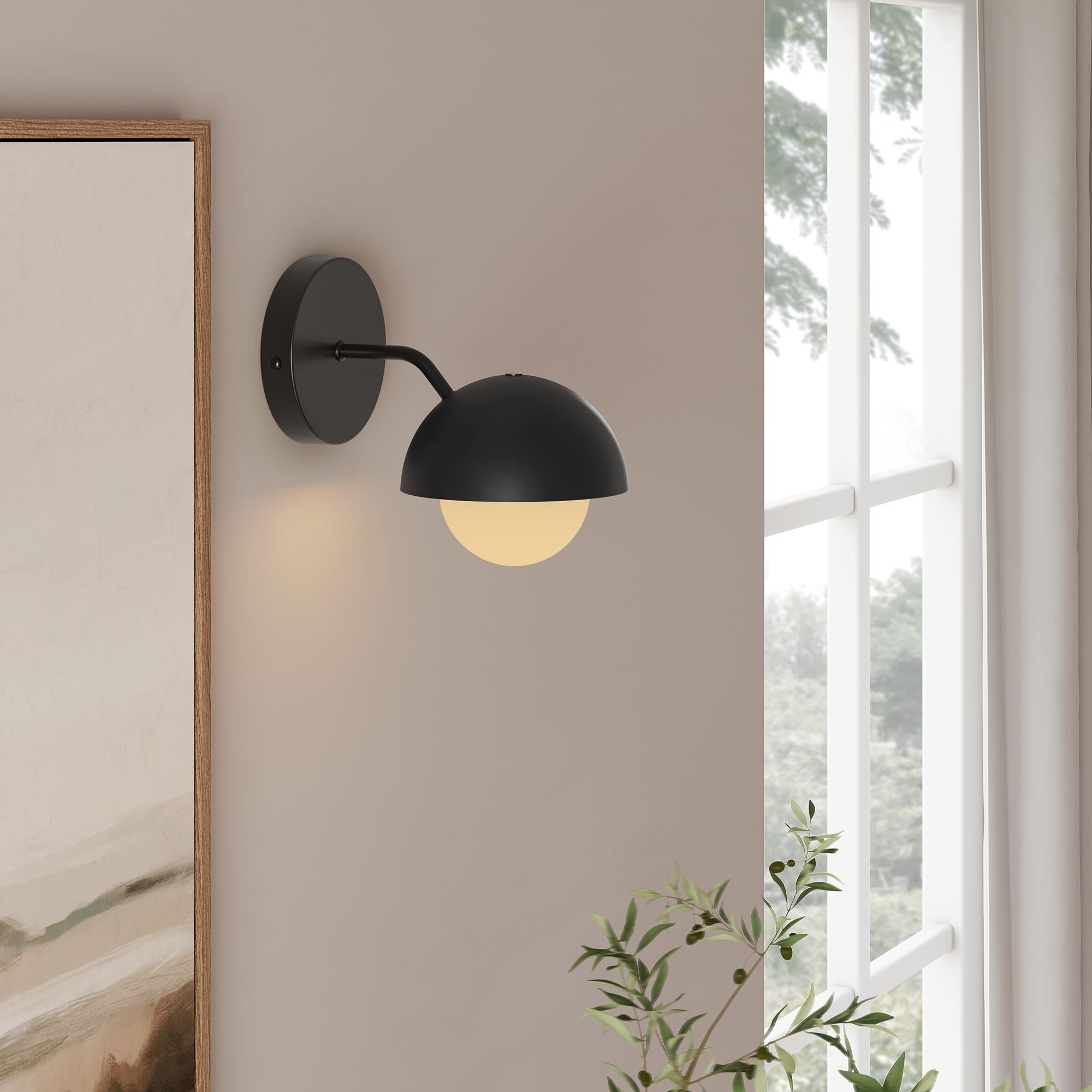 Eclipse Globe Wall Sconce by Modway