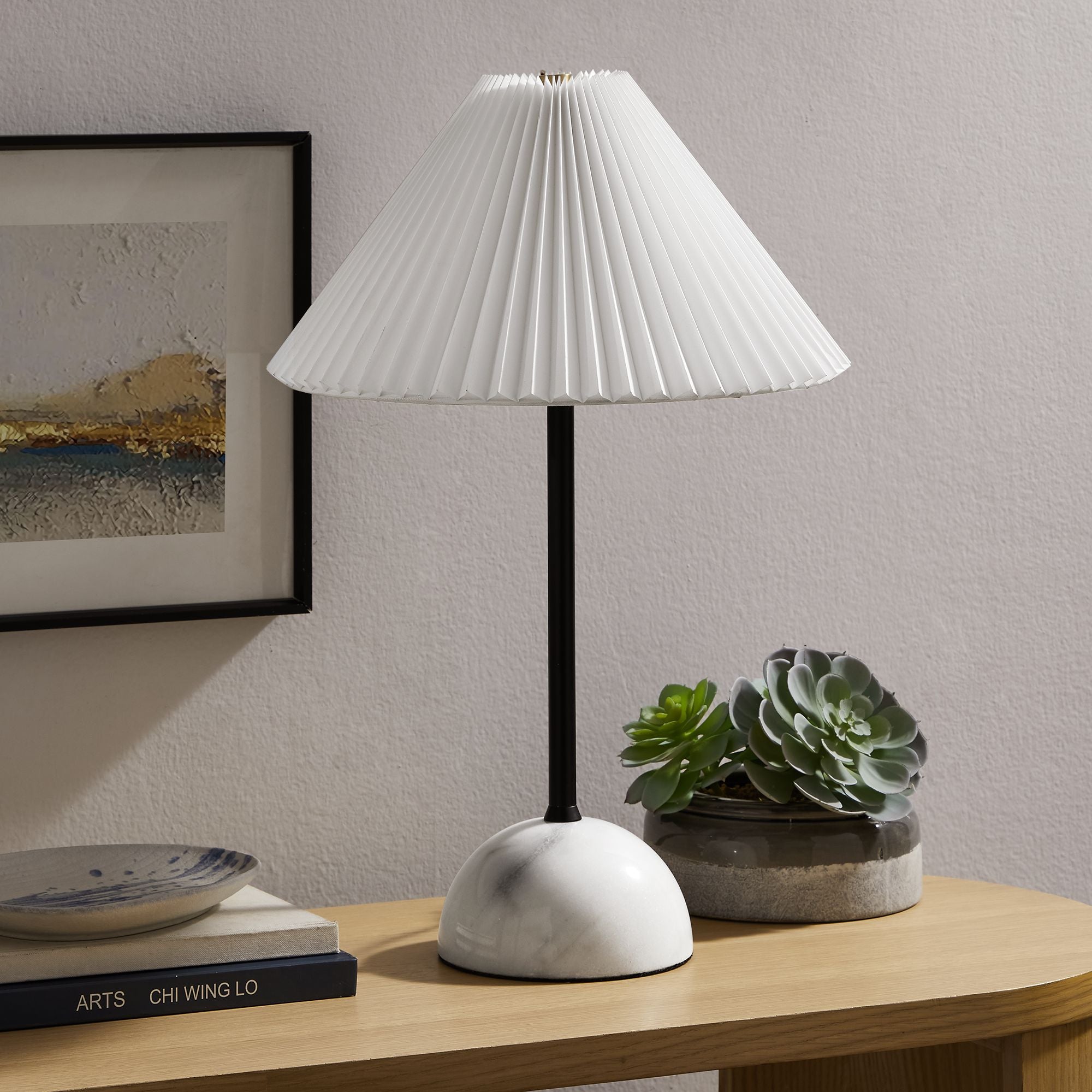 Illusion Marble Dome Table Lamp by Modway - East Shore Modern Home Furnishings
