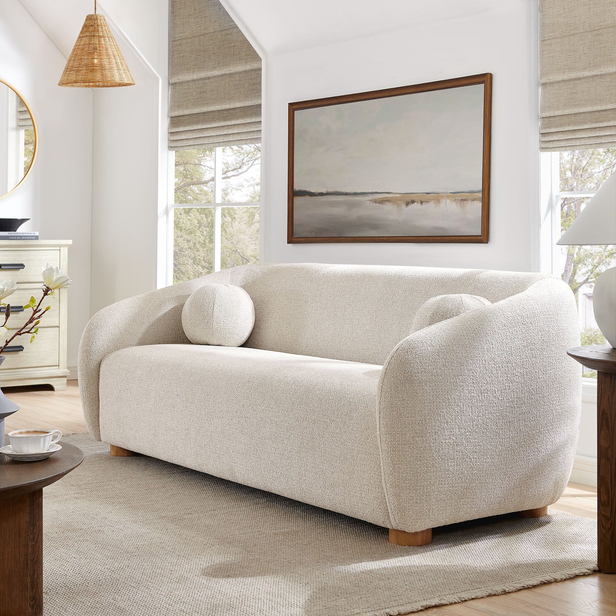 Holland 85" Chenille Fabric Sofa by Modway - East Shore Modern Home Furnishings