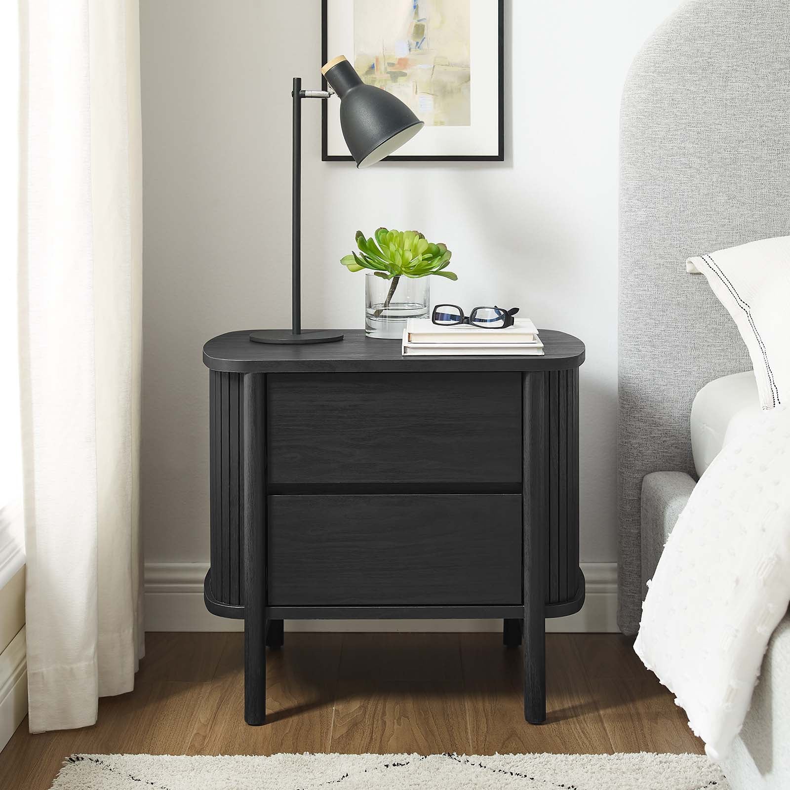 Cadence 2-Drawer Nightstand - East Shore Modern Home Furnishings