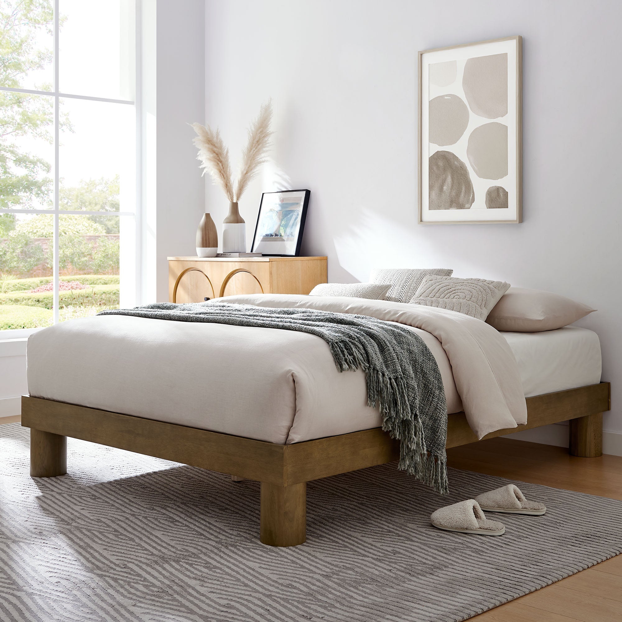 Runa Wood Platform Bed by Modway - East Shore Modern Home Furnishings