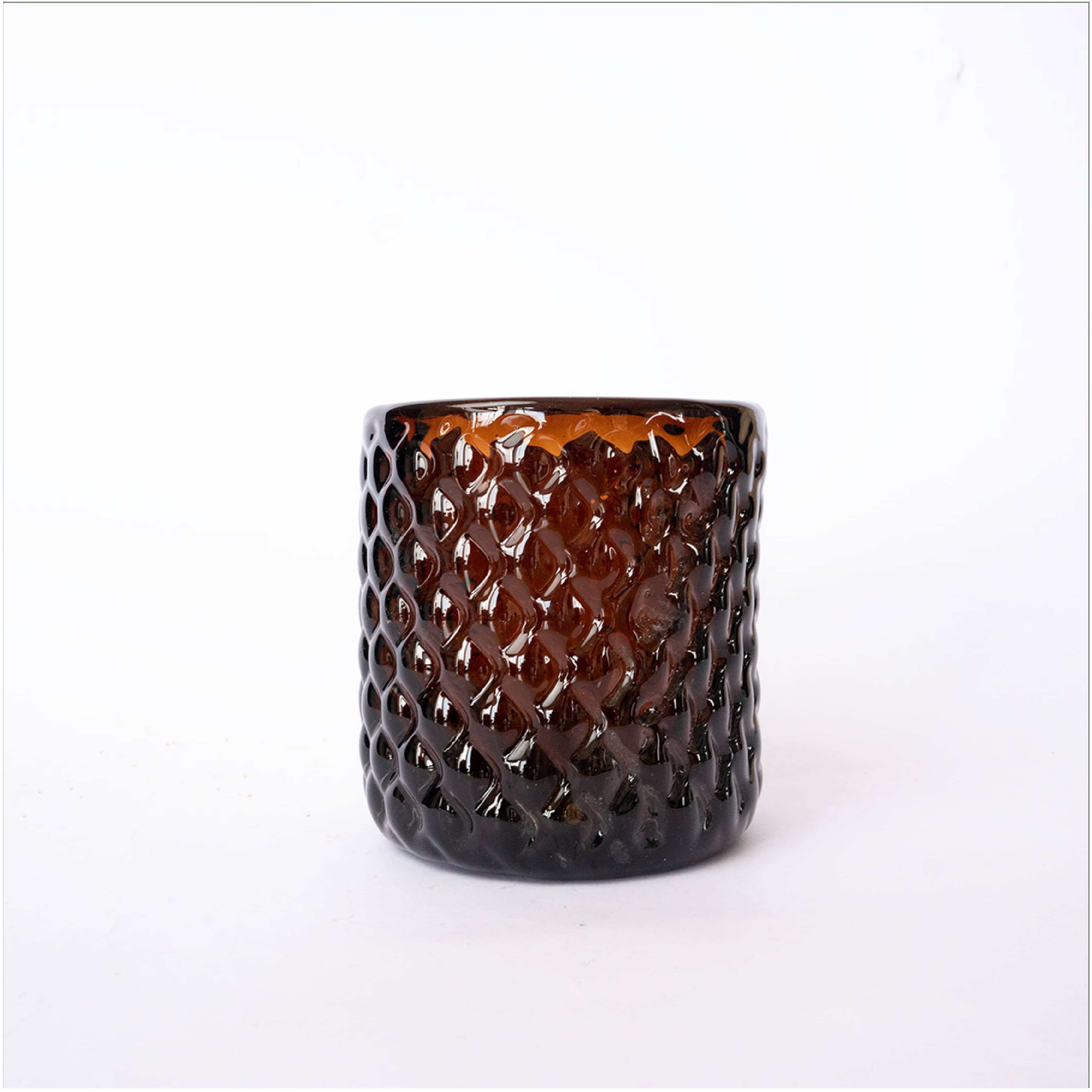 Bruma Amber Glass - set of 2 - East Shore Modern Home Furnishings