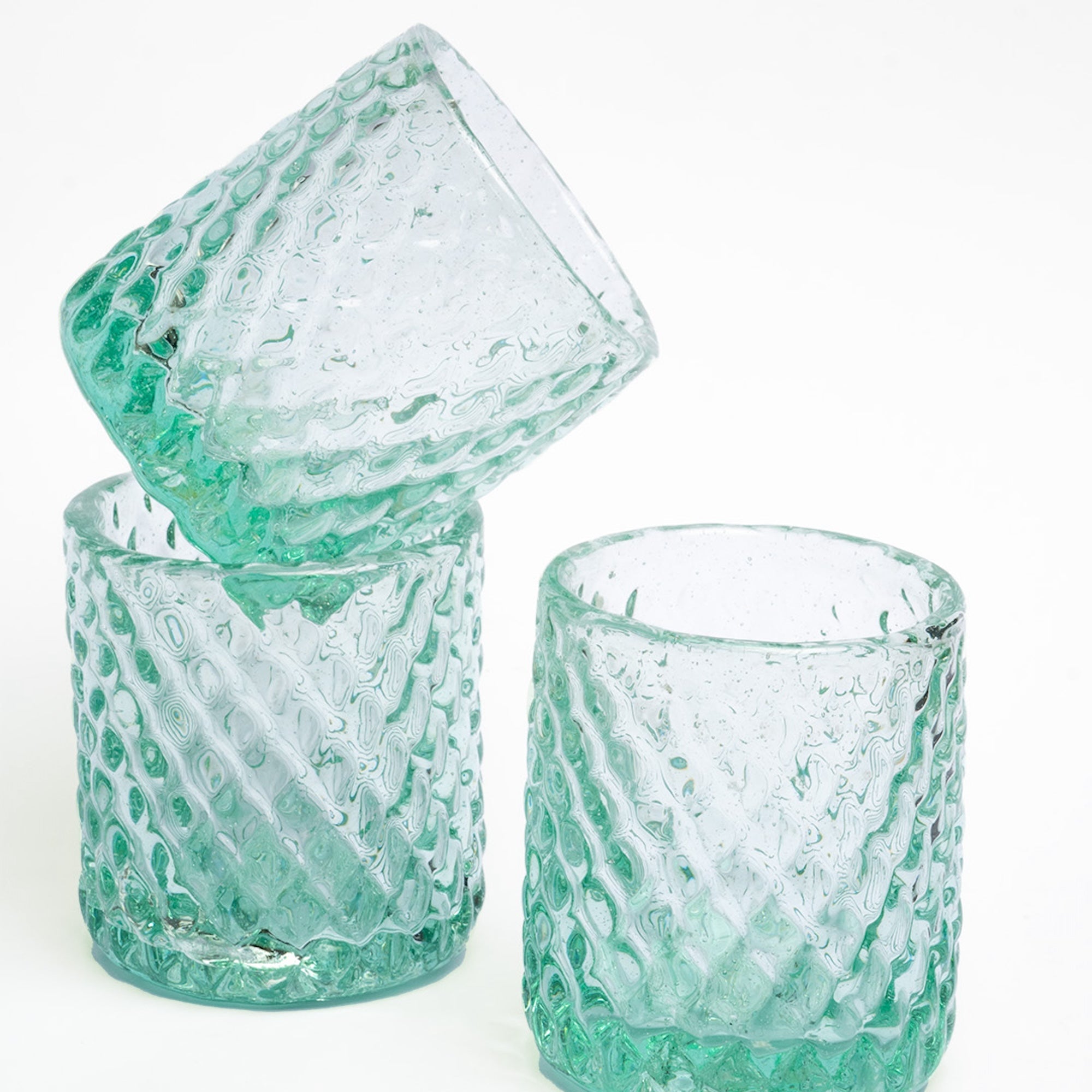 Bruma Clear Glass - set of 2 - East Shore Modern Home Furnishings