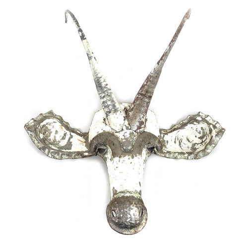 Sable Animal Mask - Recycled Metal Wall Art - East Shore Modern Home Furnishings