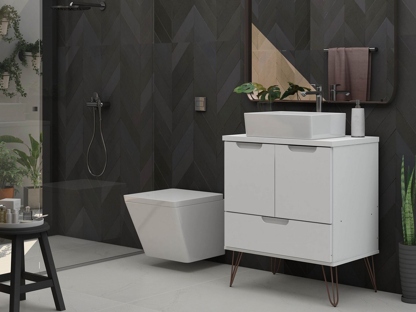 Rockefeller 26.38 Bathroom Vanity Sink 1.0 - East Shore Modern Home Furnishings