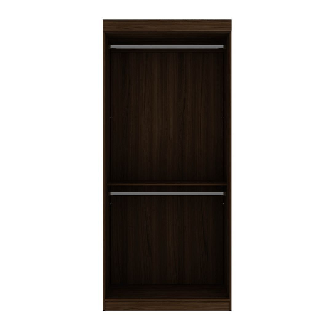 Mulberry 35.9 Open Double Hanging Wardrobe Closet - East Shore Modern Home Furnishings