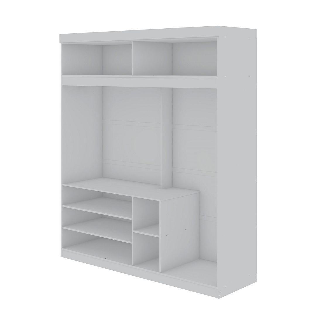 Mulberry 2-Sectional Open Closet Module Wardrobe System - East Shore Modern Home Furnishings