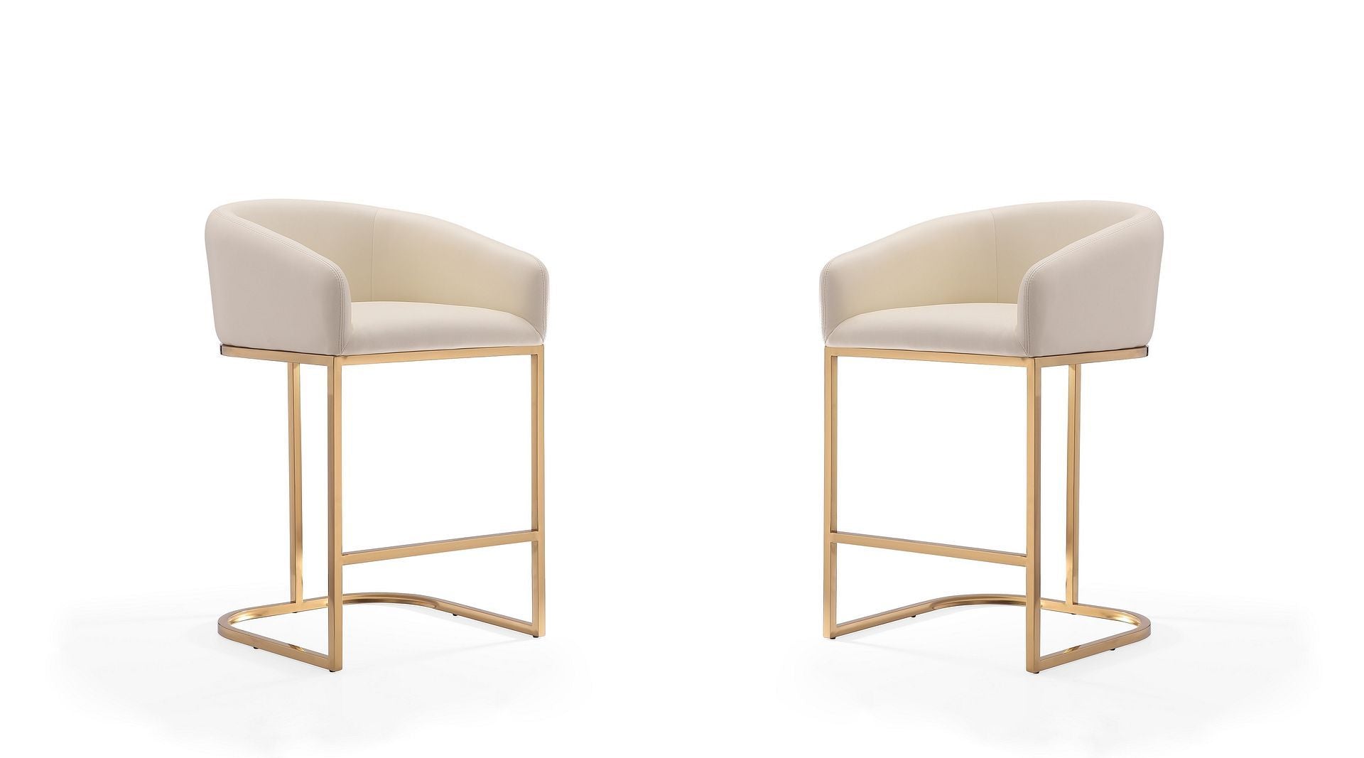 Louvre Counter Stool - Set of 2 - East Shore Modern Home Furnishings