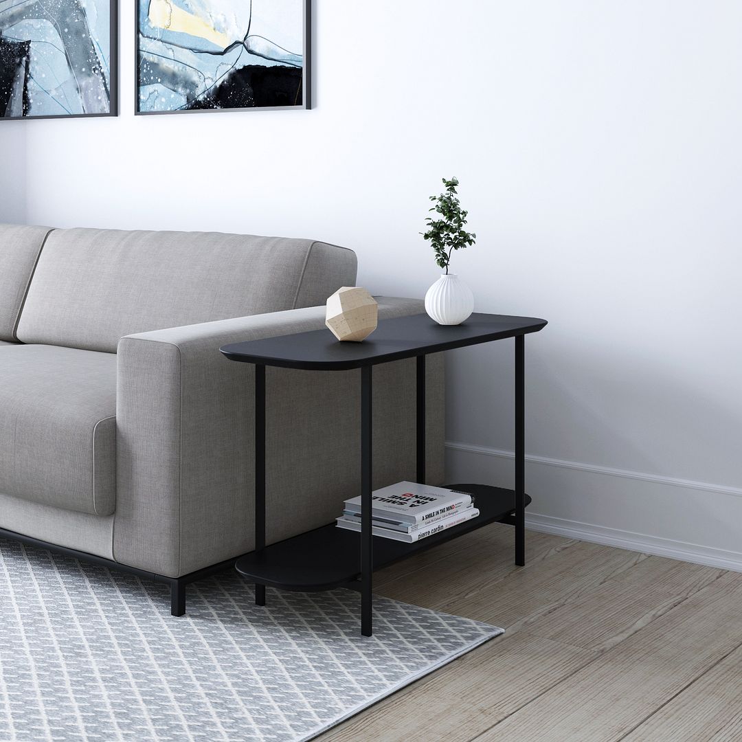 Celine 35.43" Side Table - East Shore Modern Home Furnishings