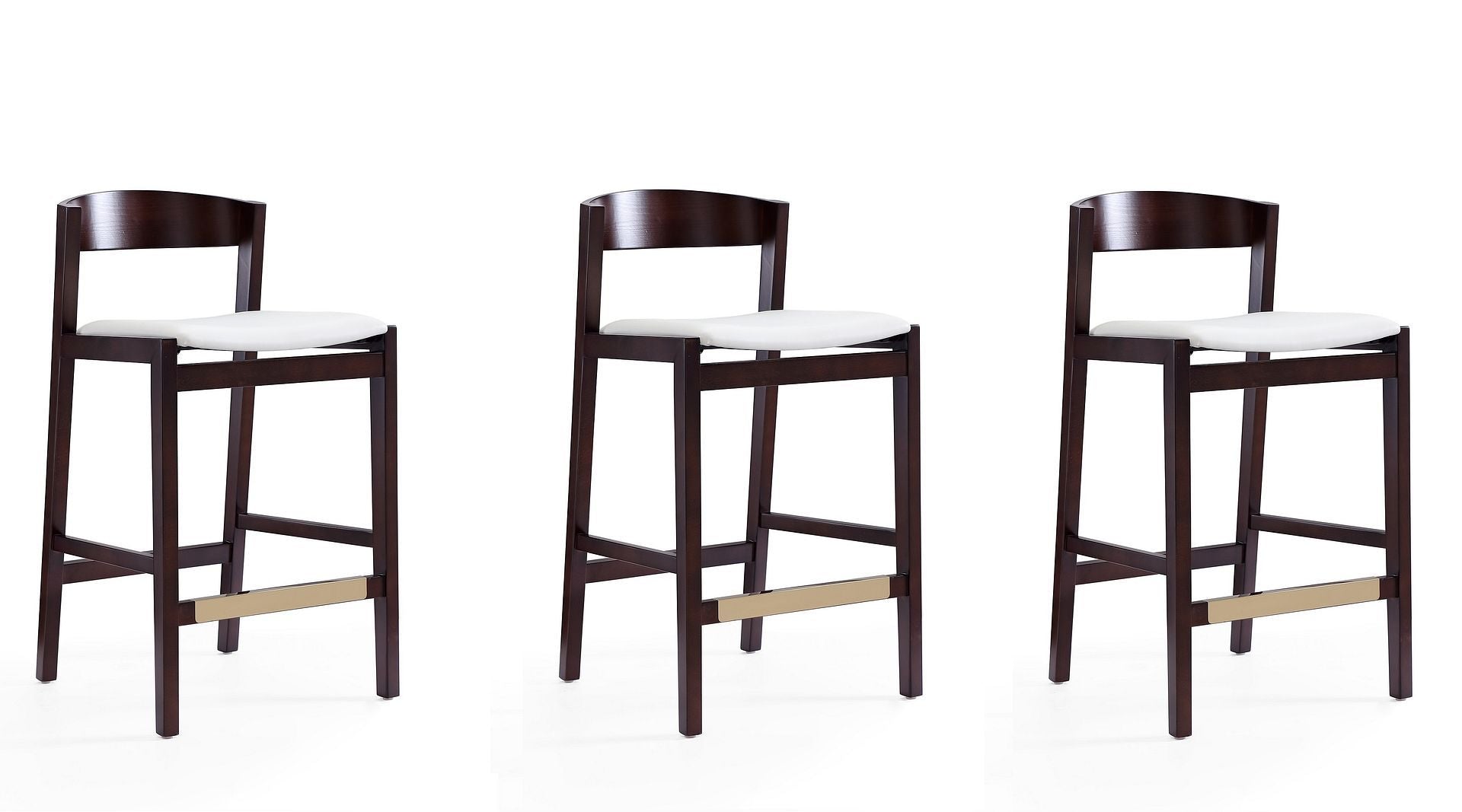 Klismos Counter Stool - Set of 3 - East Shore Modern Home Furnishings