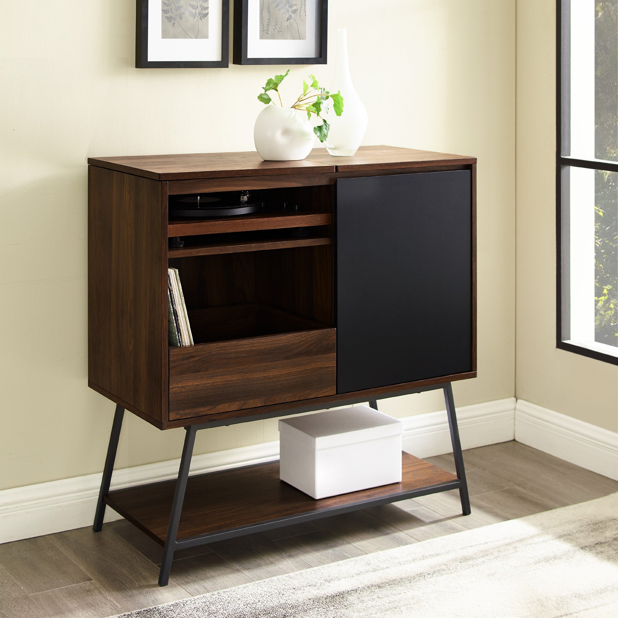 Bonnie 30" Record Player Accent Cabinet - East Shore Modern Home Furnishings