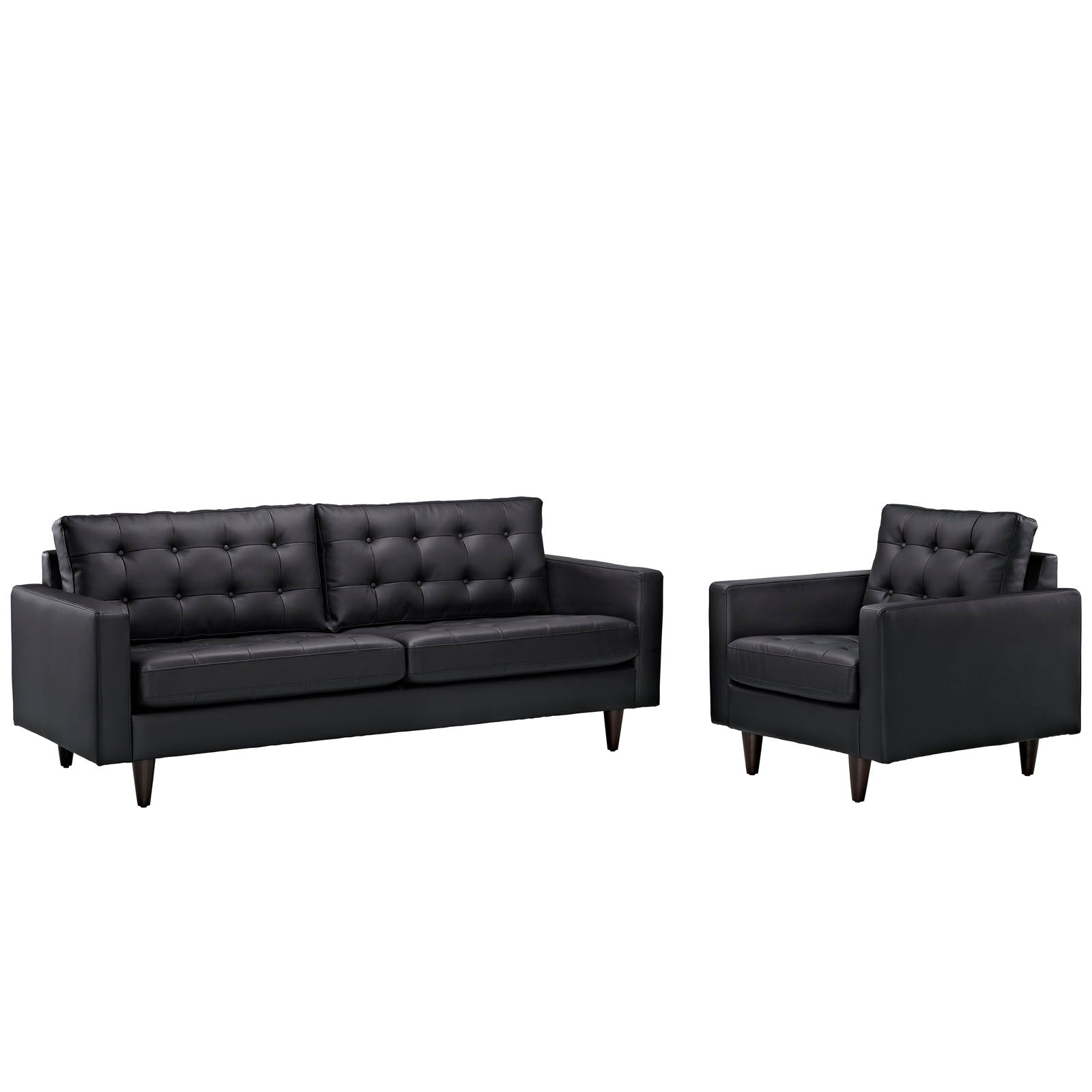 Empress Sofa and Armchair Set of 2 - East Shore Modern Home Furnishings