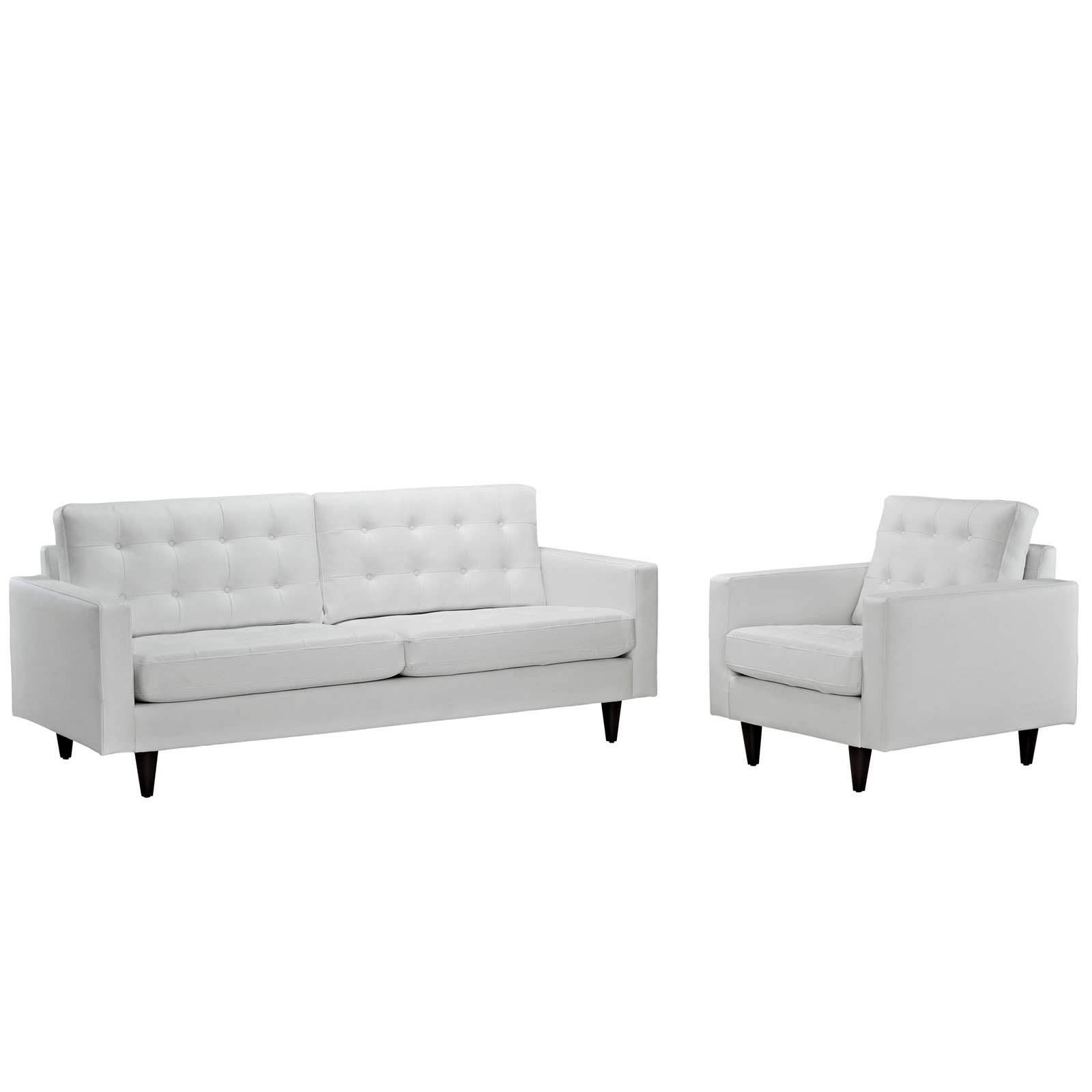 Empress Sofa and Armchair Set of 2 - East Shore Modern Home Furnishings