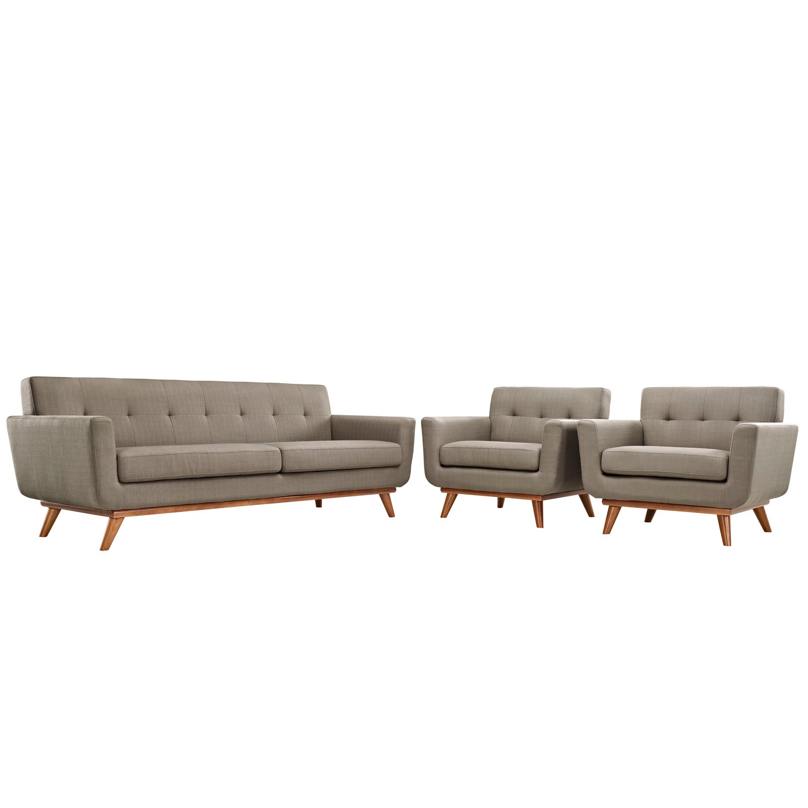 Engage Armchairs and Sofa Set of 3 - East Shore Modern Home Furnishings