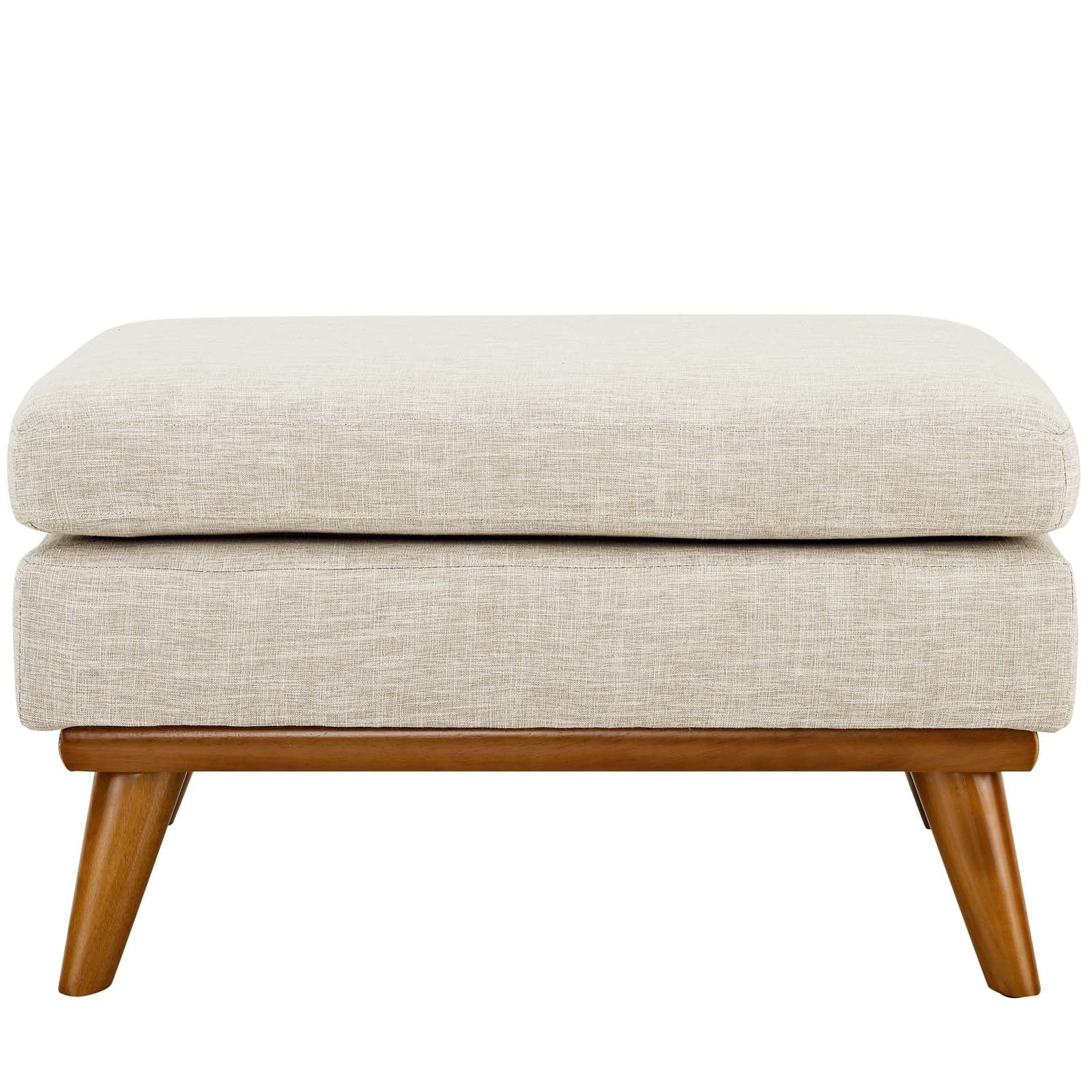 Engage Upholstered Fabric Ottoman - East Shore Modern Home Furnishings