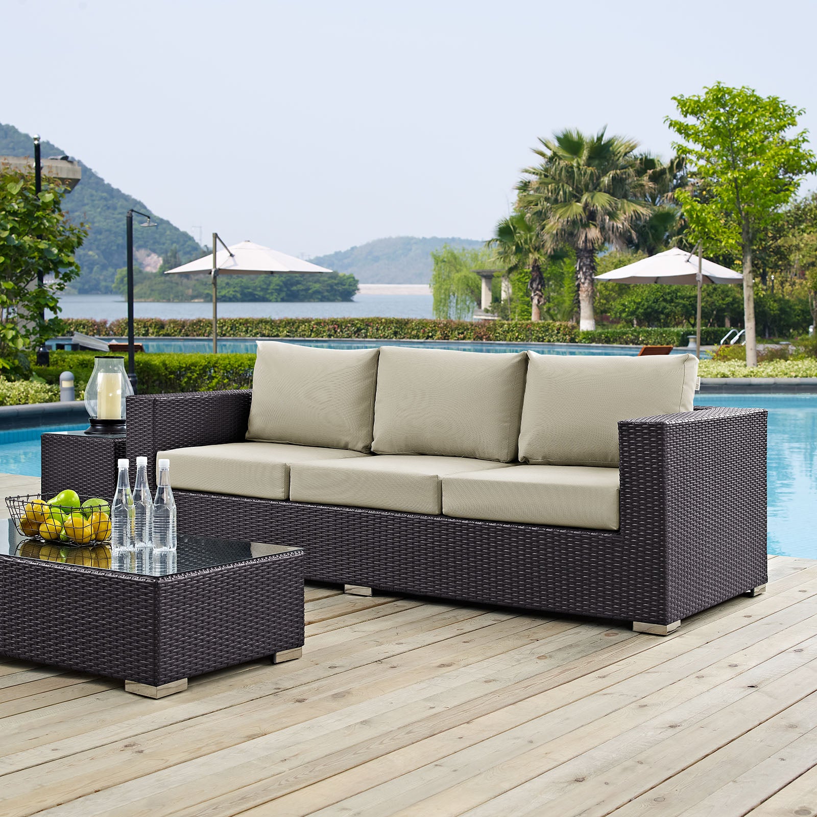 Convene Outdoor Patio Sofa - East Shore Modern Home Furnishings