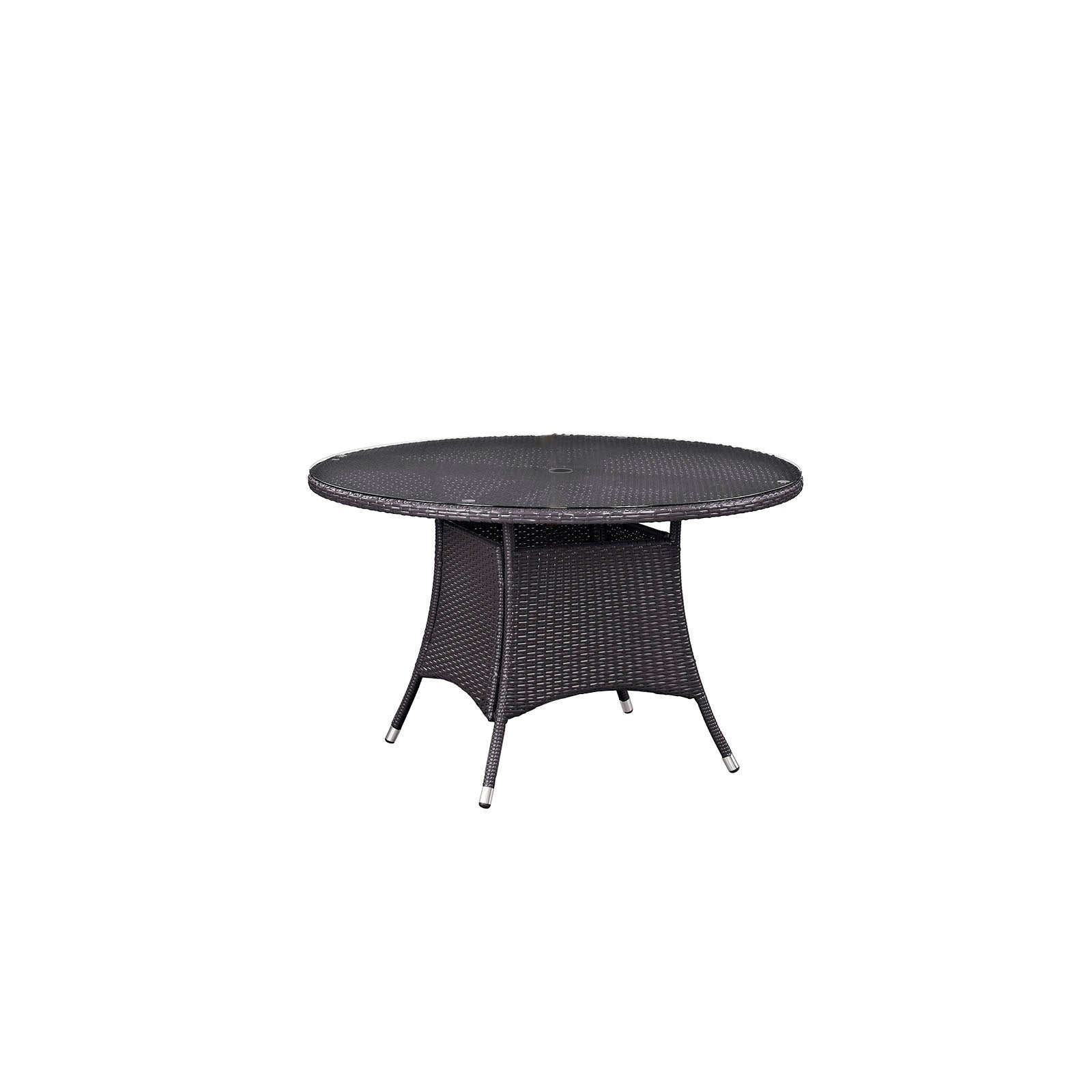 Convene 47" Round Outdoor Patio Dining Table - East Shore Modern Home Furnishings