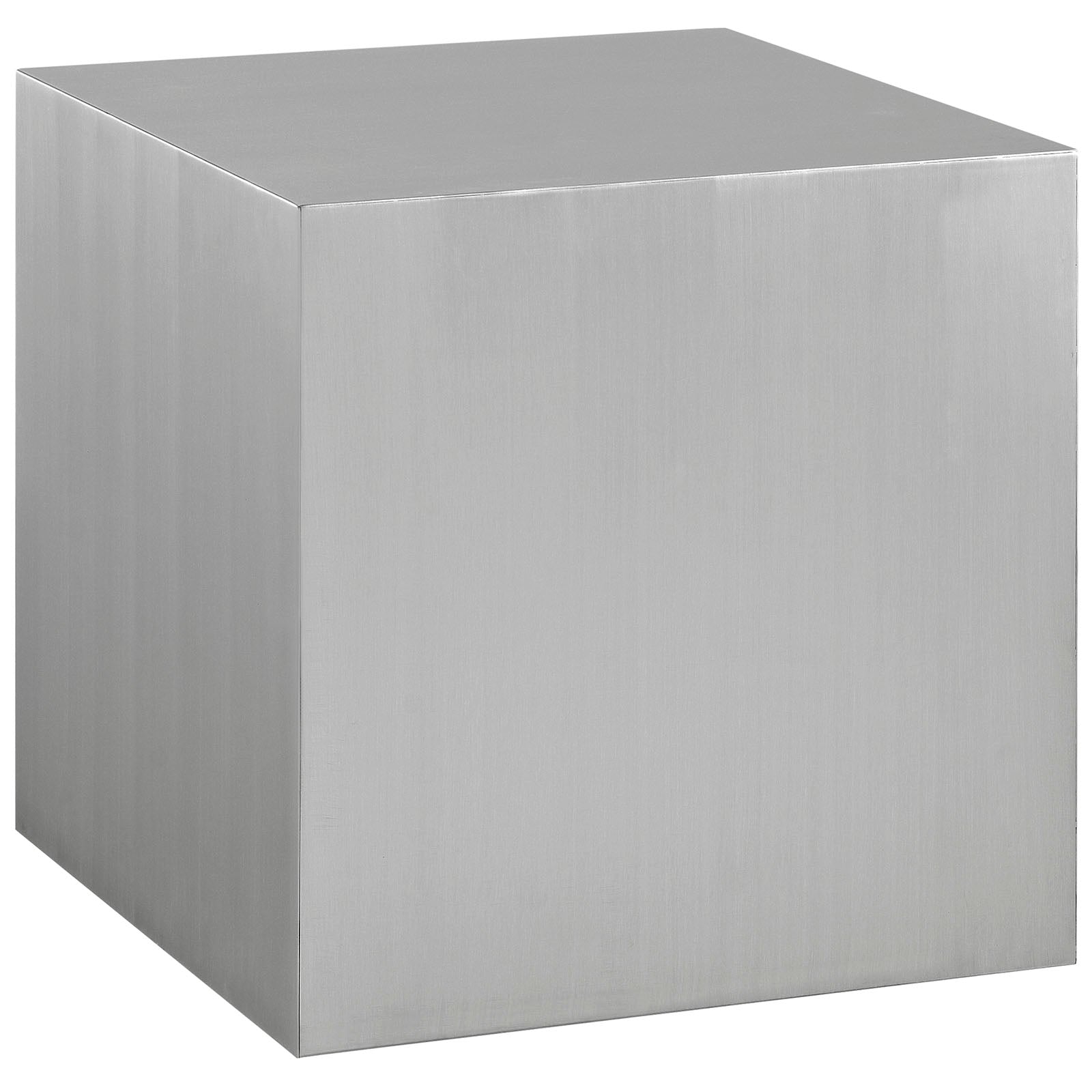 Cast Stainless Steel Side Table - East Shore Modern Home Furnishings