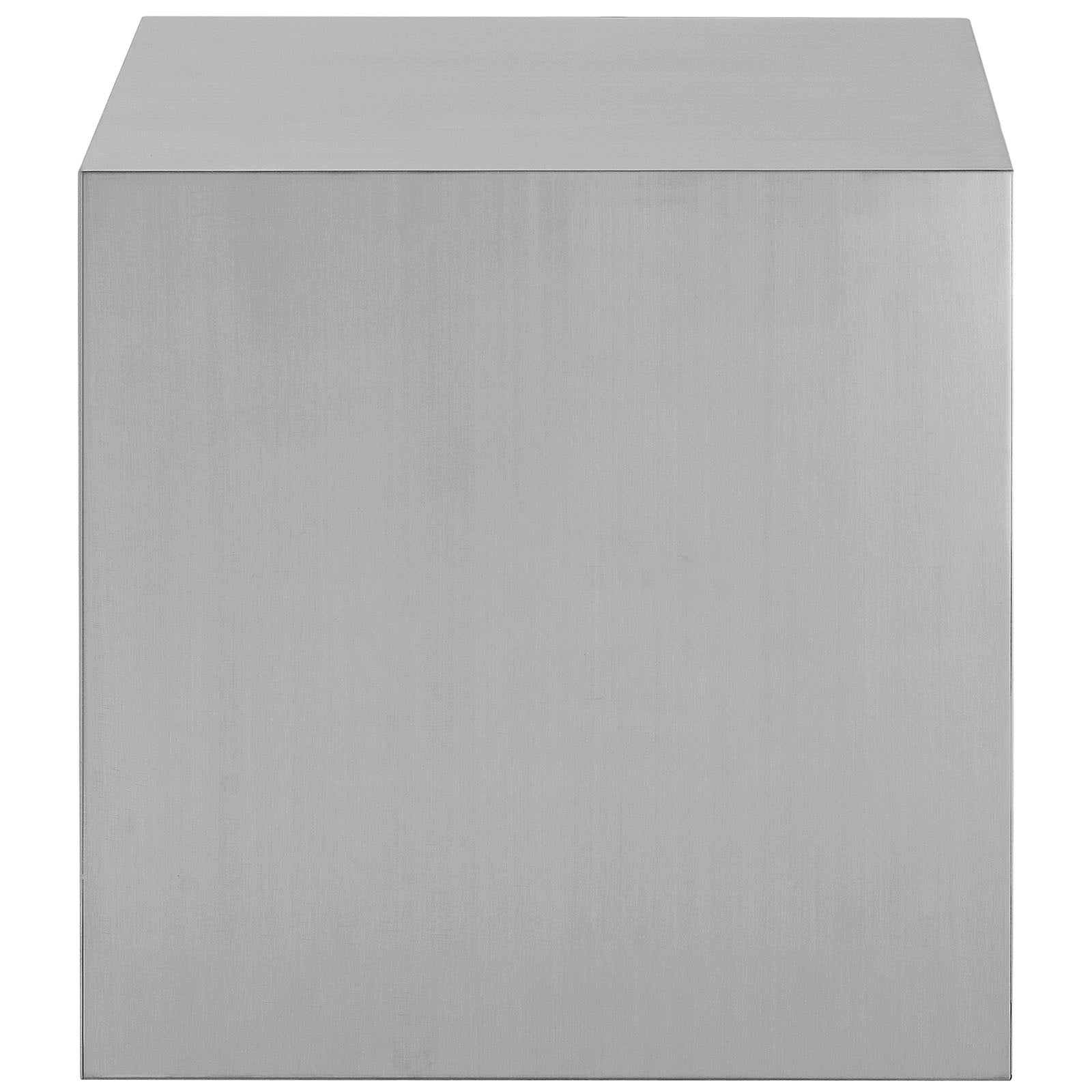 Cast Stainless Steel Side Table - East Shore Modern Home Furnishings