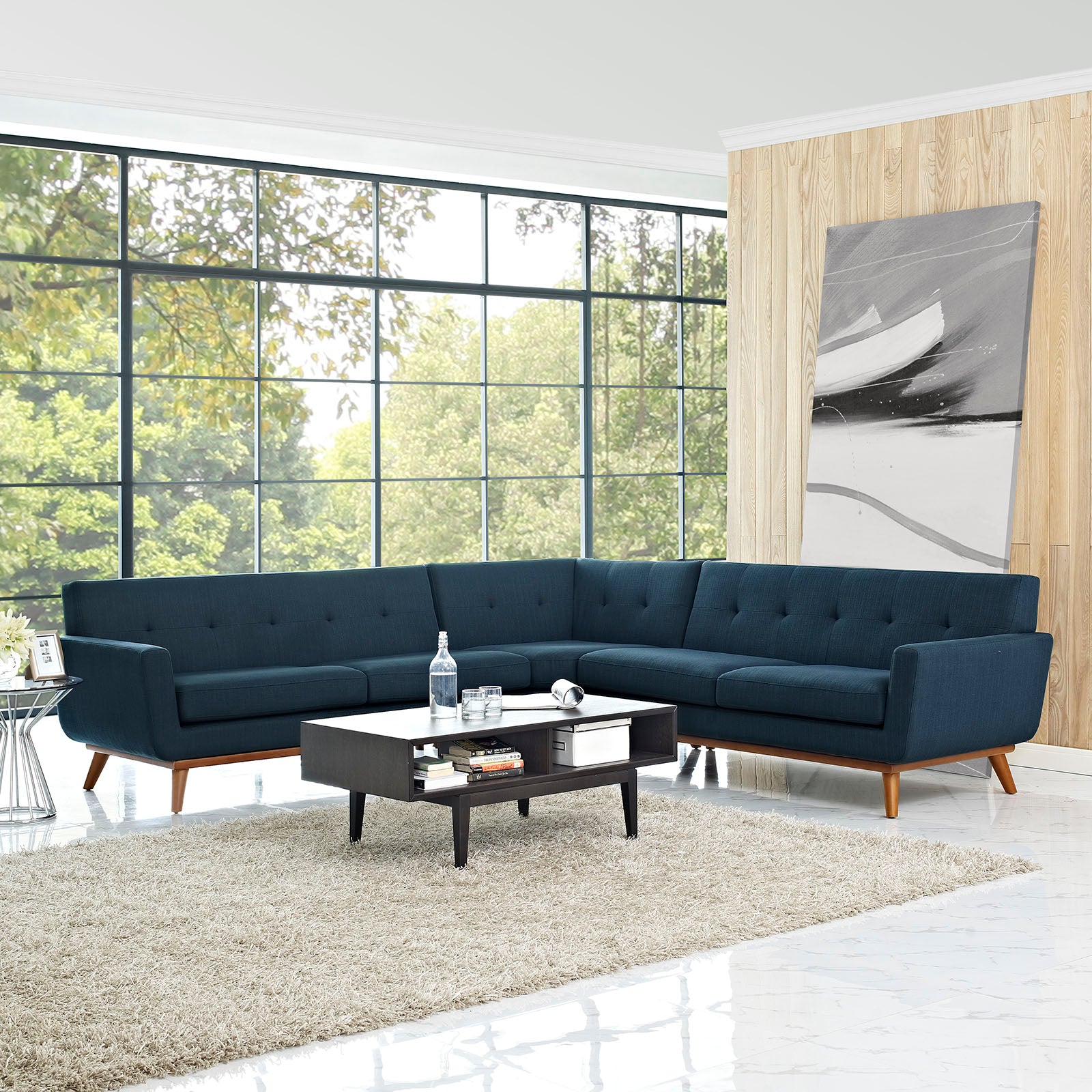 Engage L-Shaped Sectional Sofa - East Shore Modern Home Furnishings