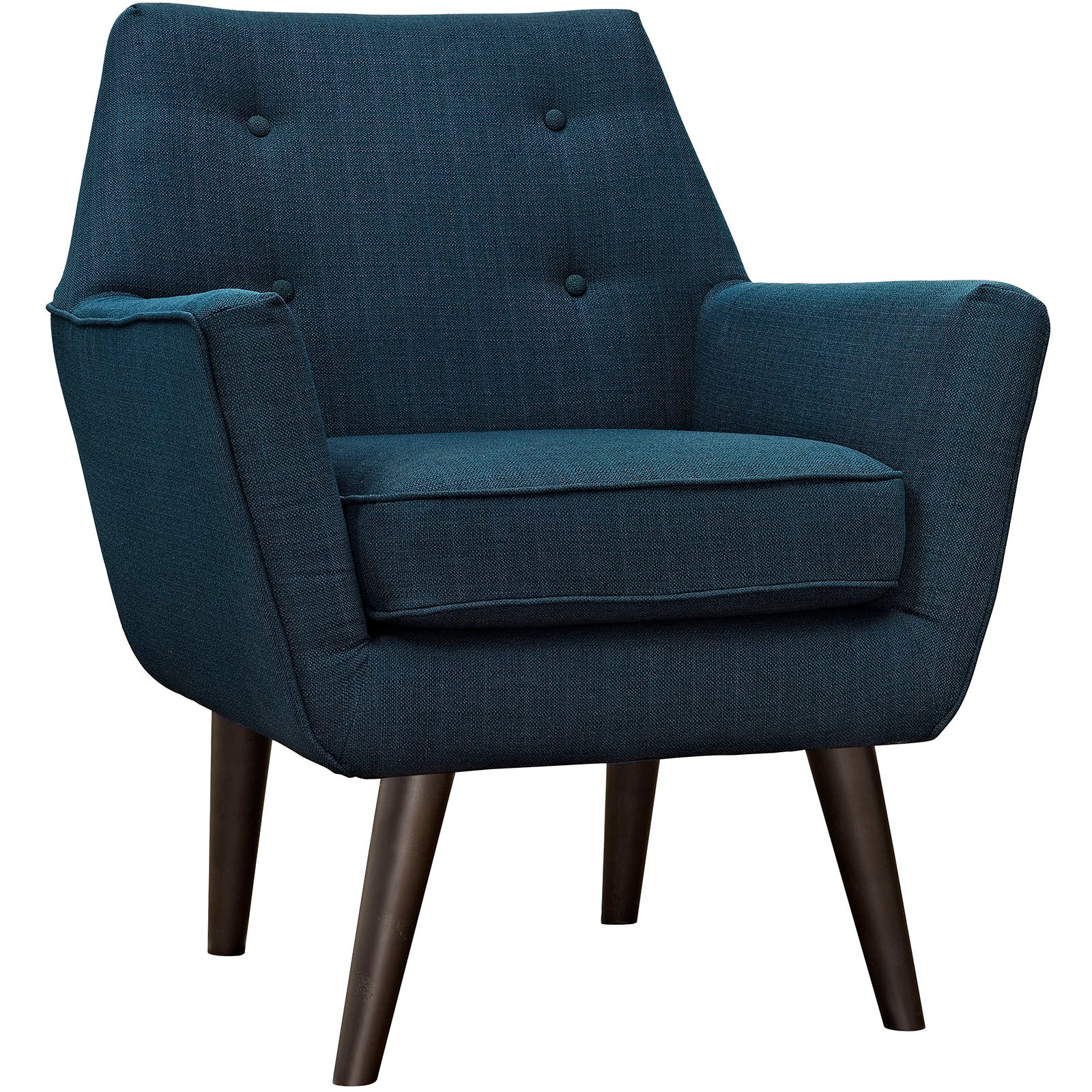 Posit Upholstered Fabric Armchair - East Shore Modern Home Furnishings