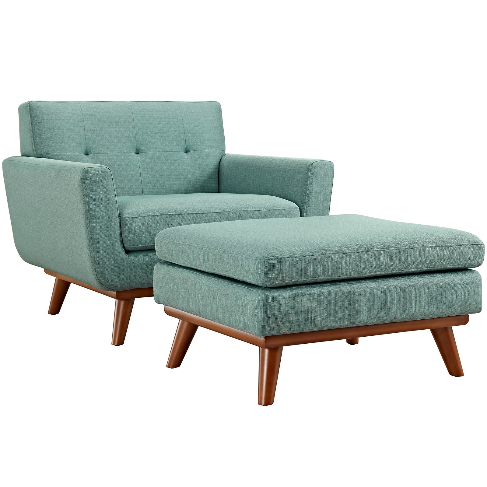 Engage 2 Piece Armchair and Ottoman - East Shore Modern Home Furnishings