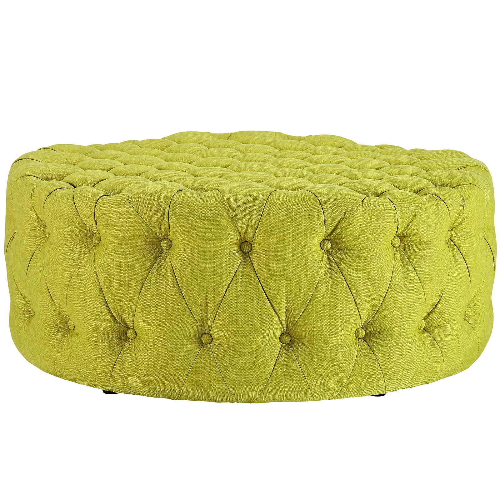 Amour Upholstered Fabric Ottoman - East Shore Modern Home Furnishings