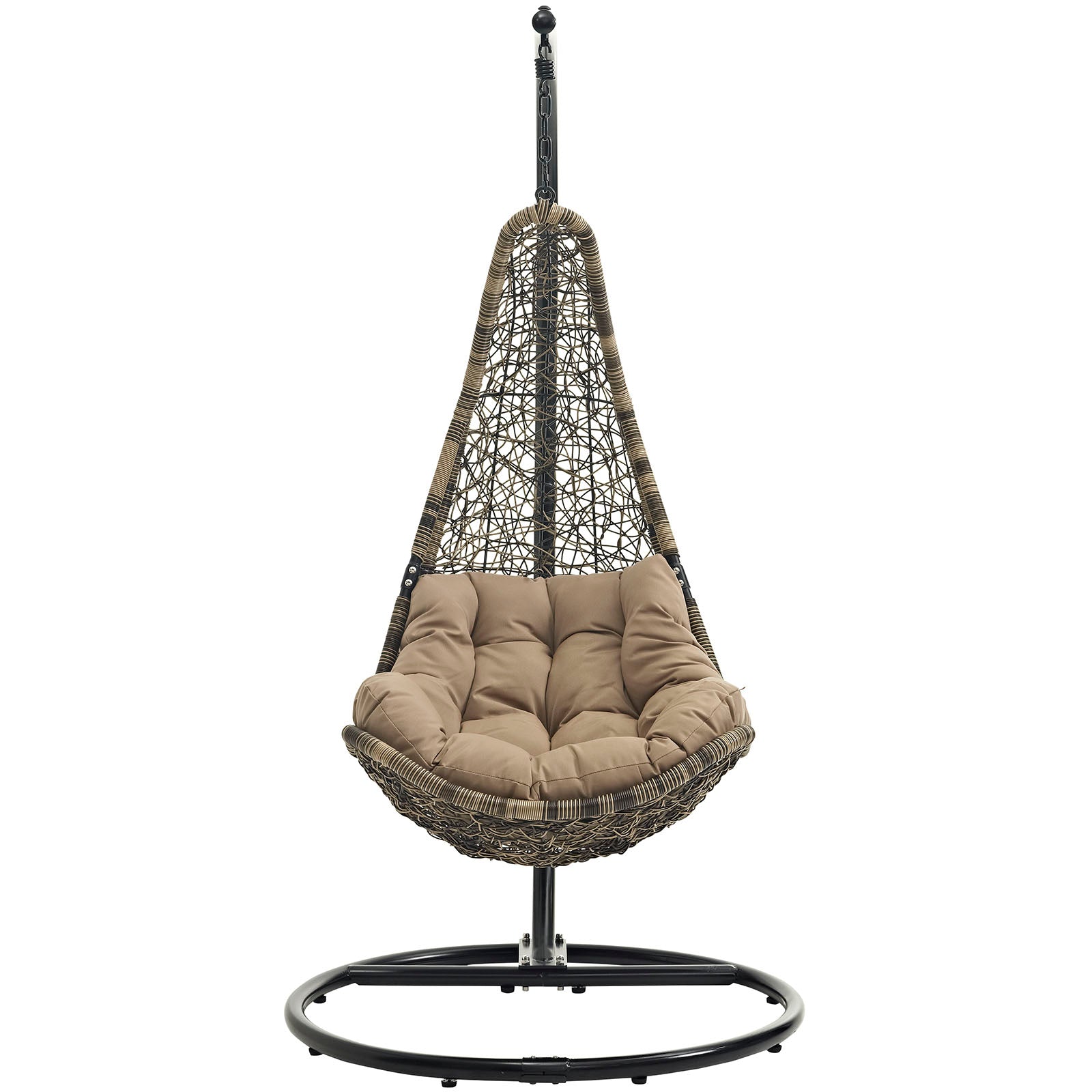 Abate Outdoor Patio Swing Chair With Stand - East Shore Modern Home Furnishings
