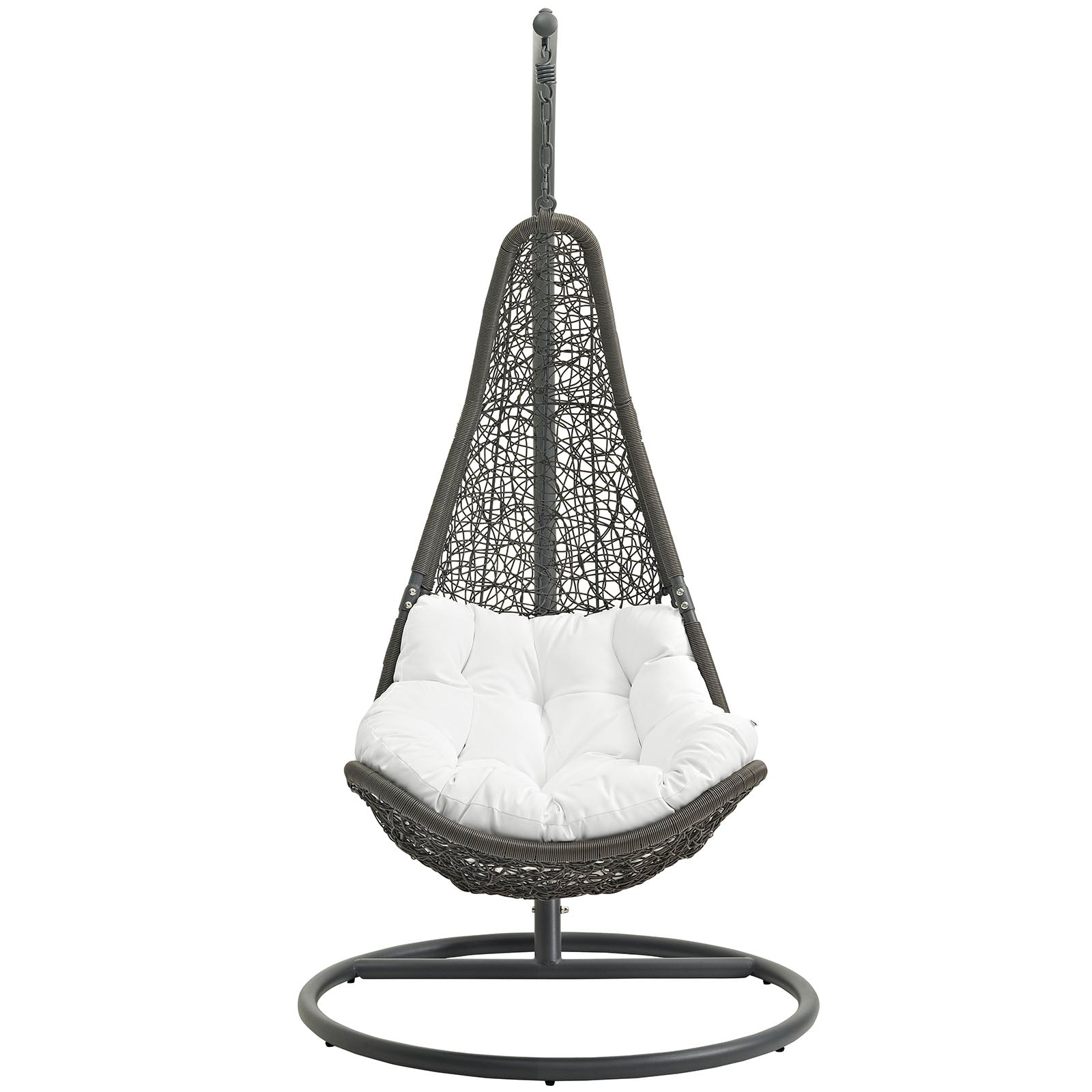Abate Outdoor Patio Swing Chair With Stand - East Shore Modern Home Furnishings