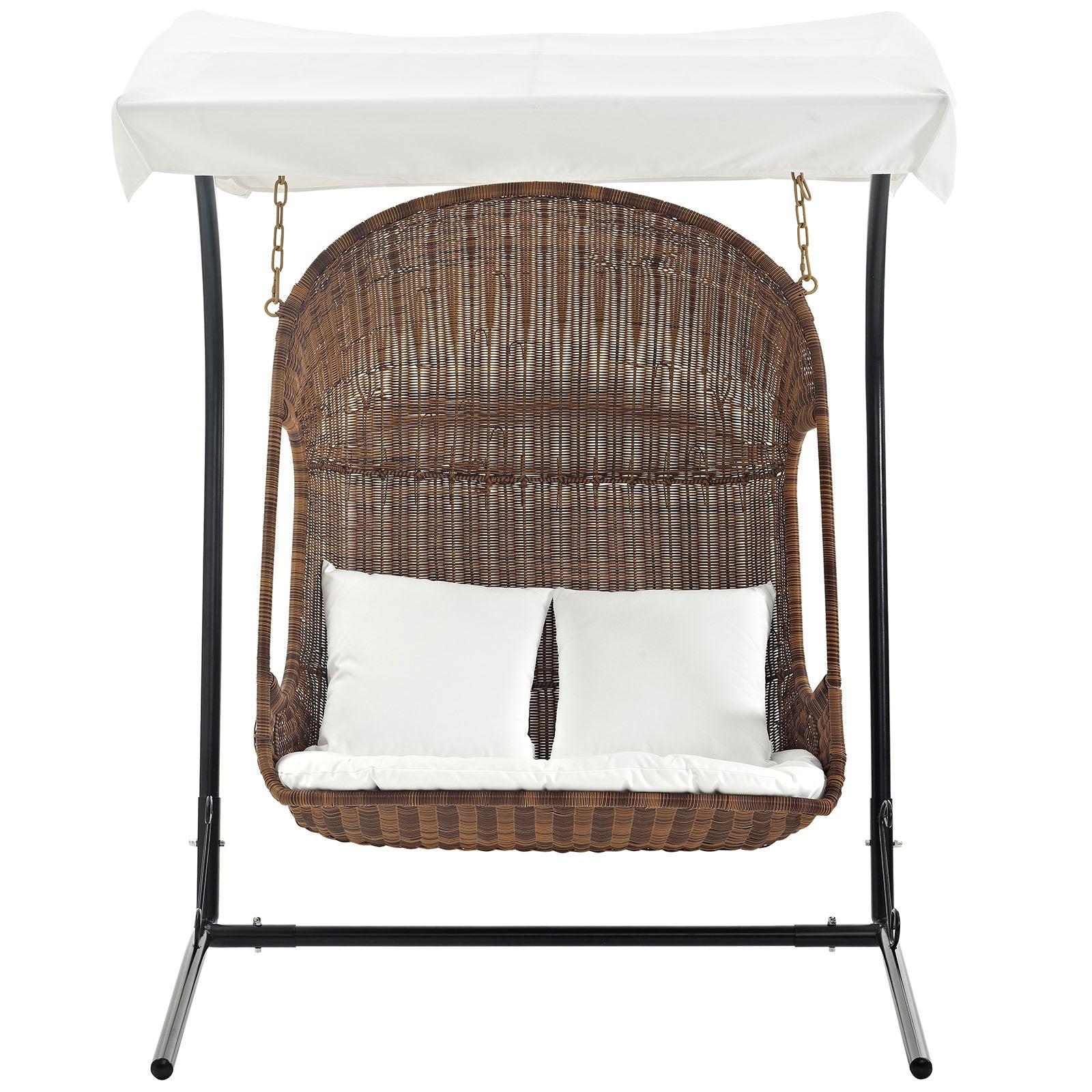 Vantage Outdoor Patio Swing Chair With Stand - East Shore Modern Home Furnishings