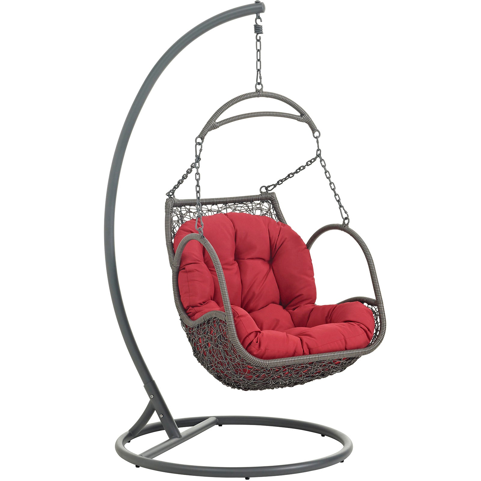 Arbor Outdoor Patio Wood Swing Chair - East Shore Modern Home Furnishings