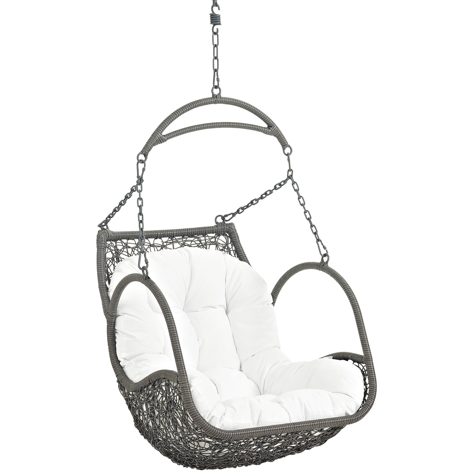 Arbor Outdoor Patio Wood Swing Chair - East Shore Modern Home Furnishings