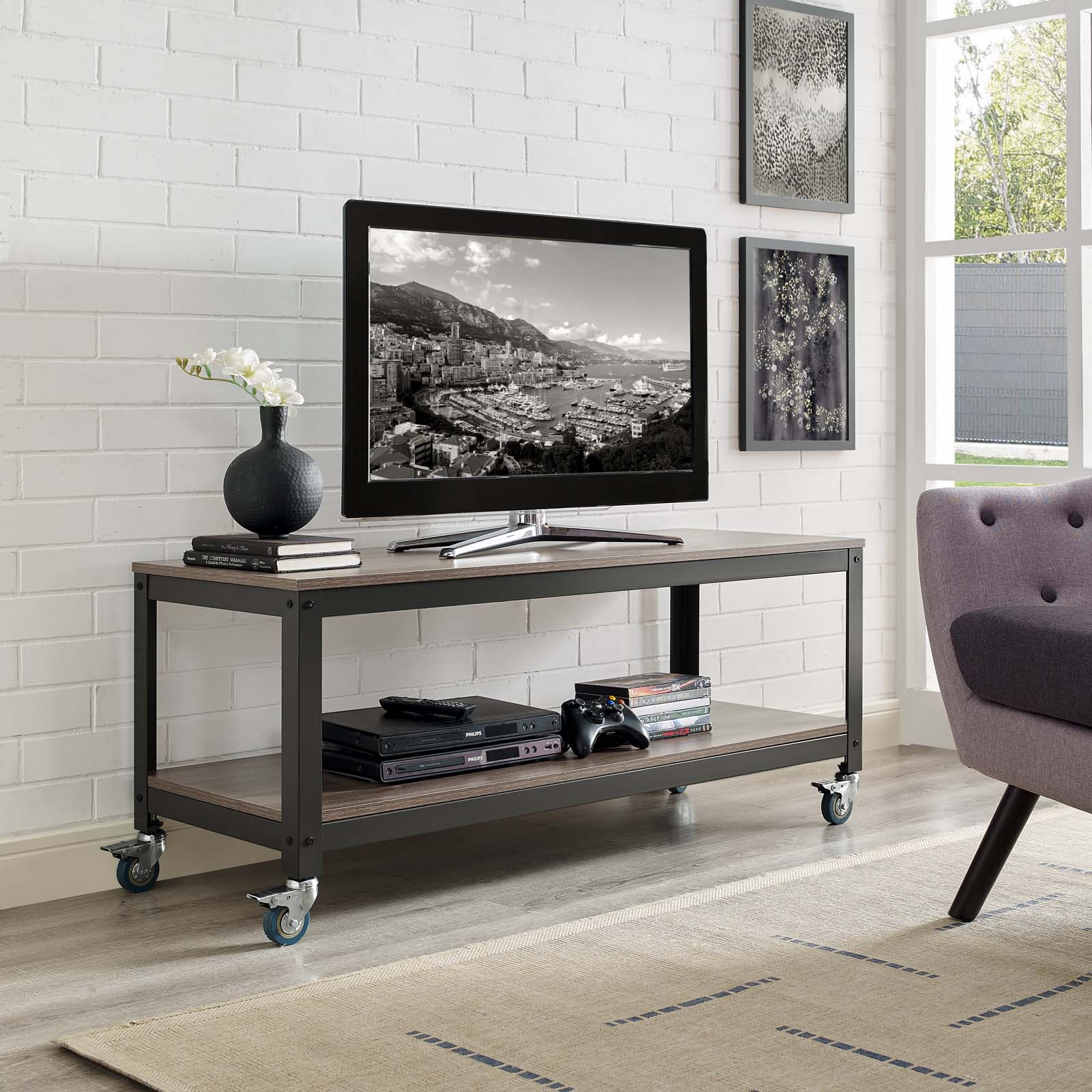 Vivify Tiered Serving or TV Stand - East Shore Modern Home Furnishings