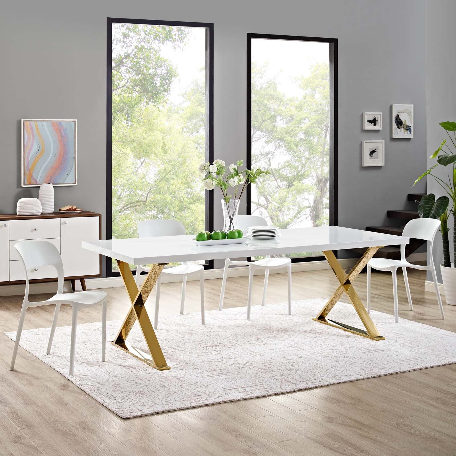 Sector Dining Table - East Shore Modern Home Furnishings