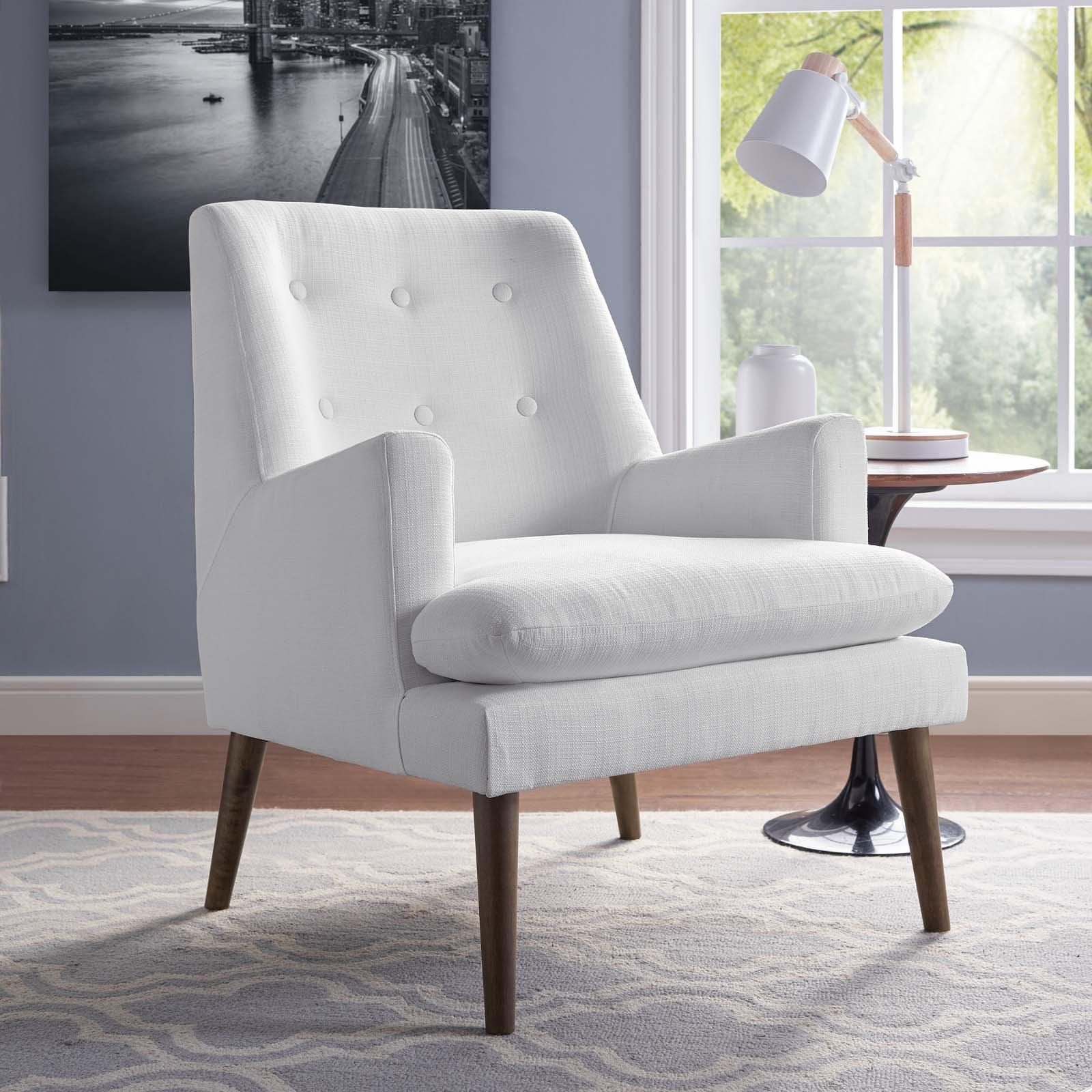 Leisure Upholstered Lounge Chair - East Shore Modern Home Furnishings