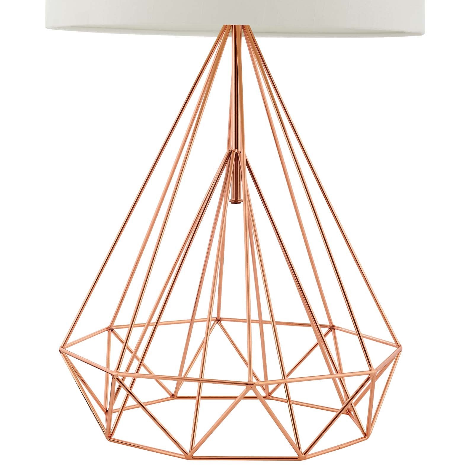 Precious Rose Gold Table Lamp - East Shore Modern Home Furnishings