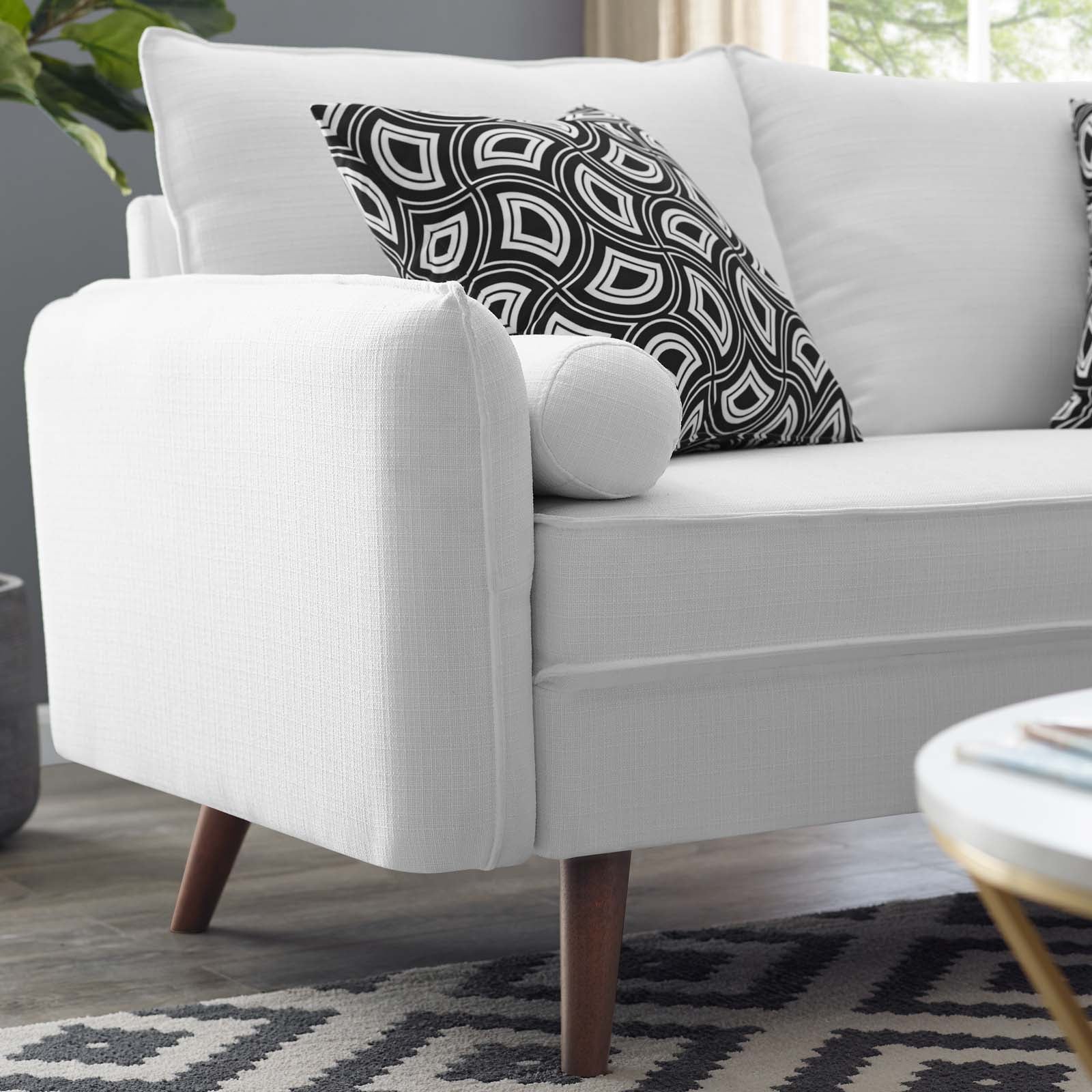 Revive Upholstered Fabric Loveseat - East Shore Modern Home Furnishings