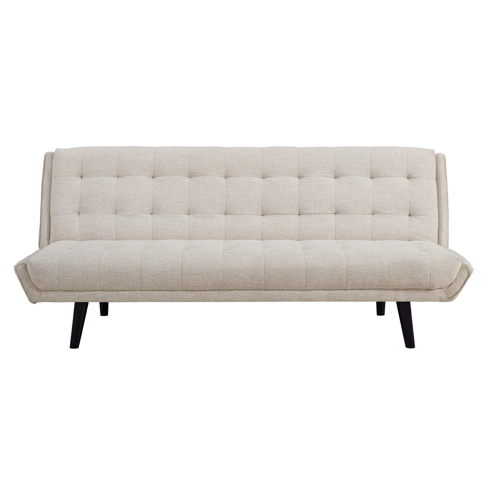 Glance Tufted Convertible Fabric Sofa Bed - East Shore Modern Home Furnishings