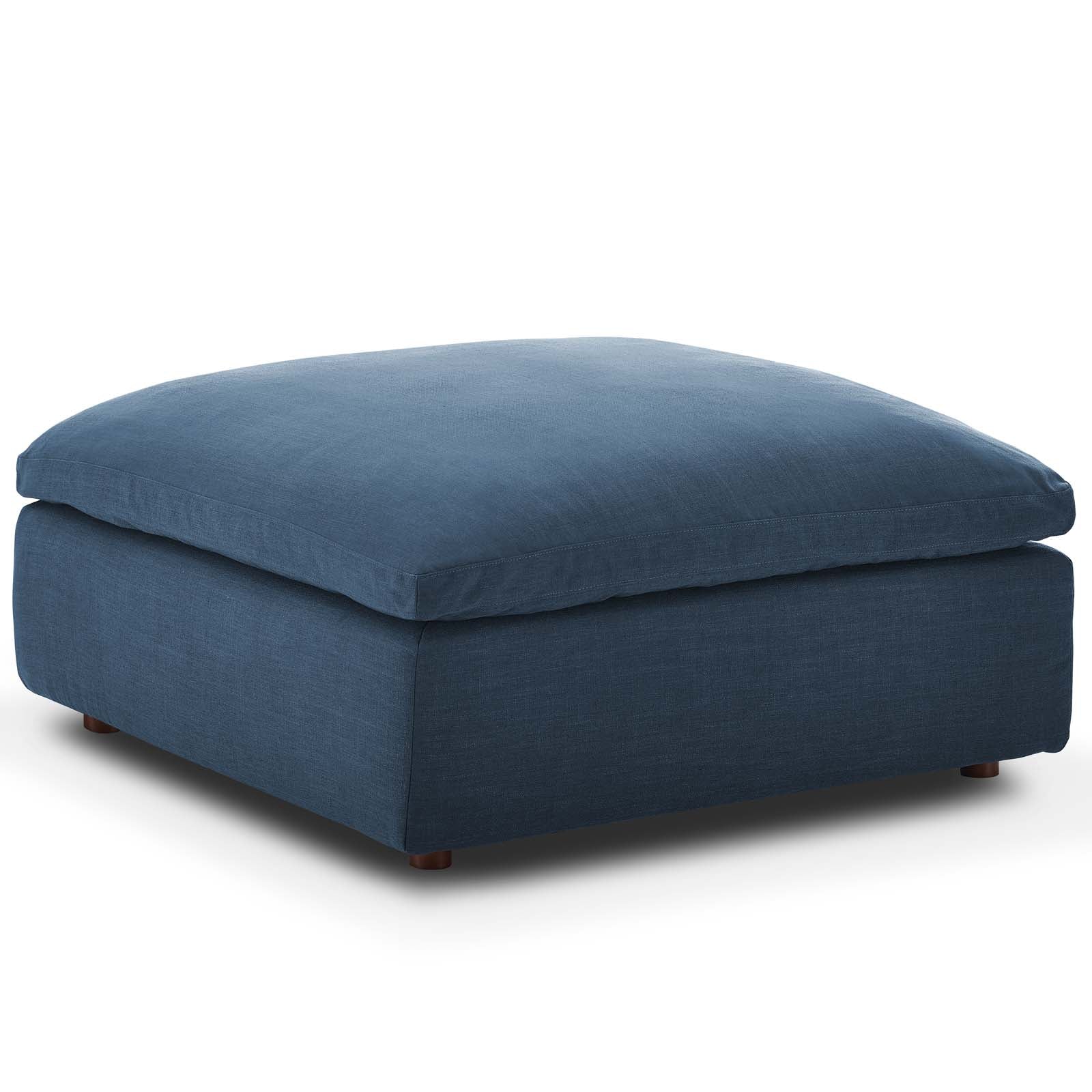 Commix Down Filled Overstuffed Ottoman - East Shore Modern Home Furnishings
