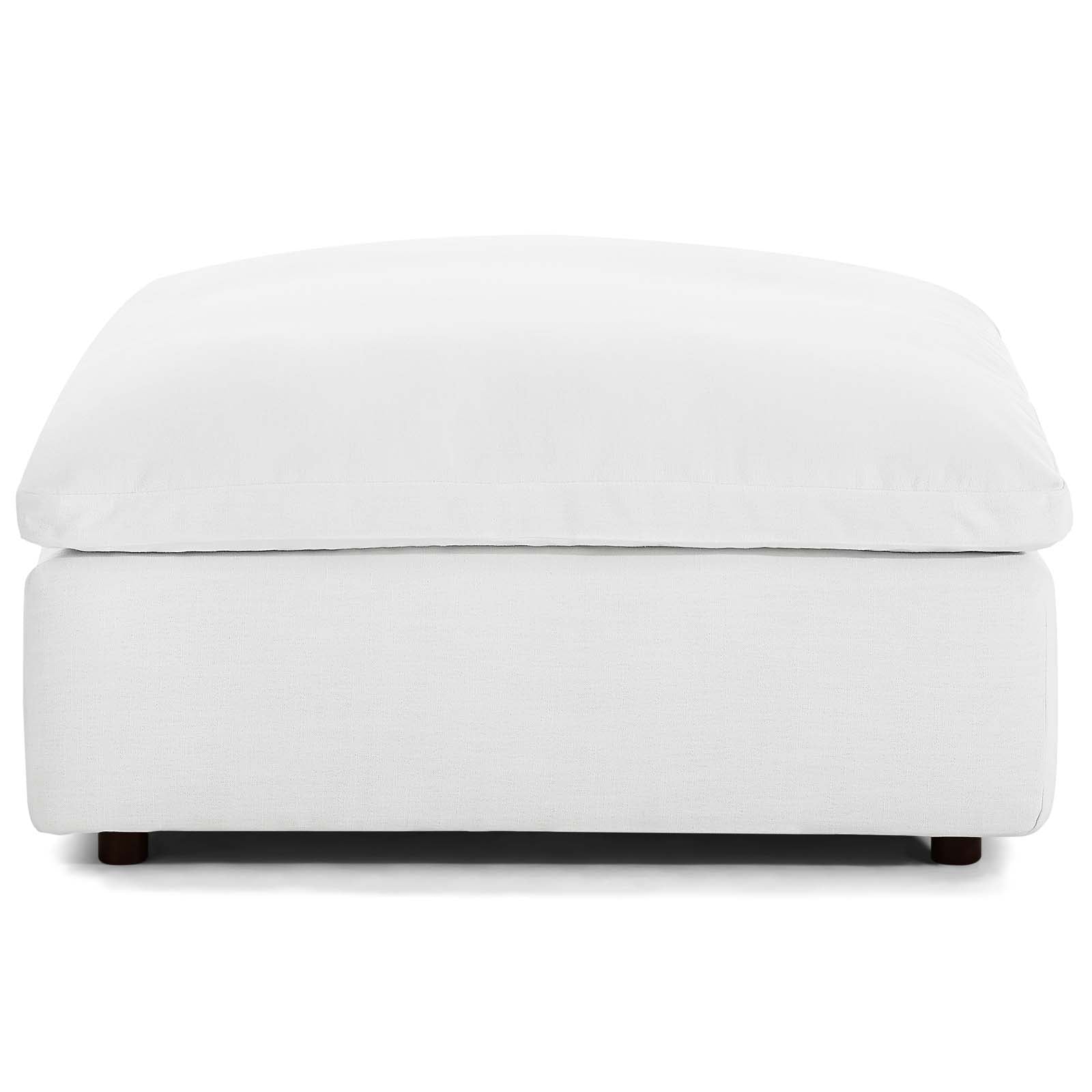 Commix Down Filled Overstuffed Ottoman - East Shore Modern Home Furnishings