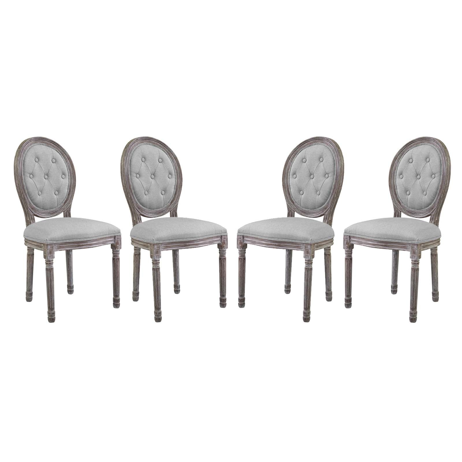 Arise Dining Side Chair Upholstered Fabric Set of 4 - East Shore Modern Home Furnishings