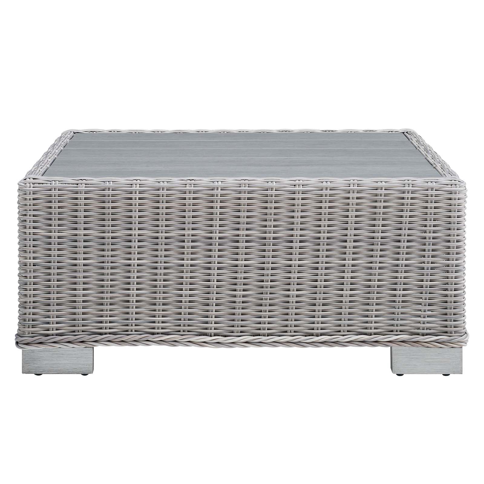 Conway 32" Outdoor Patio Wicker Rattan Coffee Table - East Shore Modern Home Furnishings