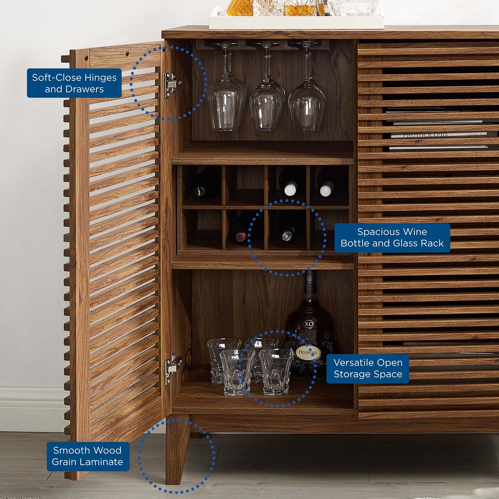 Render Bar Cabinet - East Shore Modern Home Furnishings