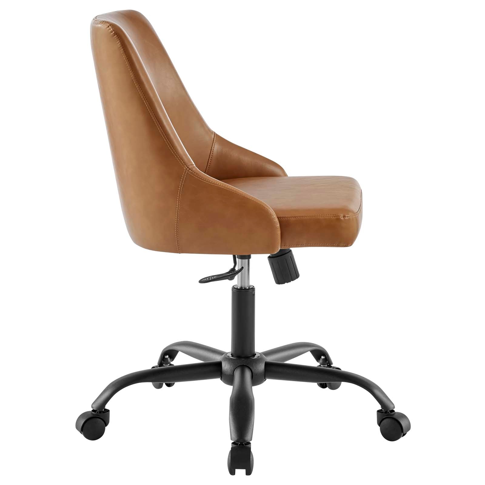 Designate Swivel Vegan Leather Office Chair - East Shore Modern Home Furnishings