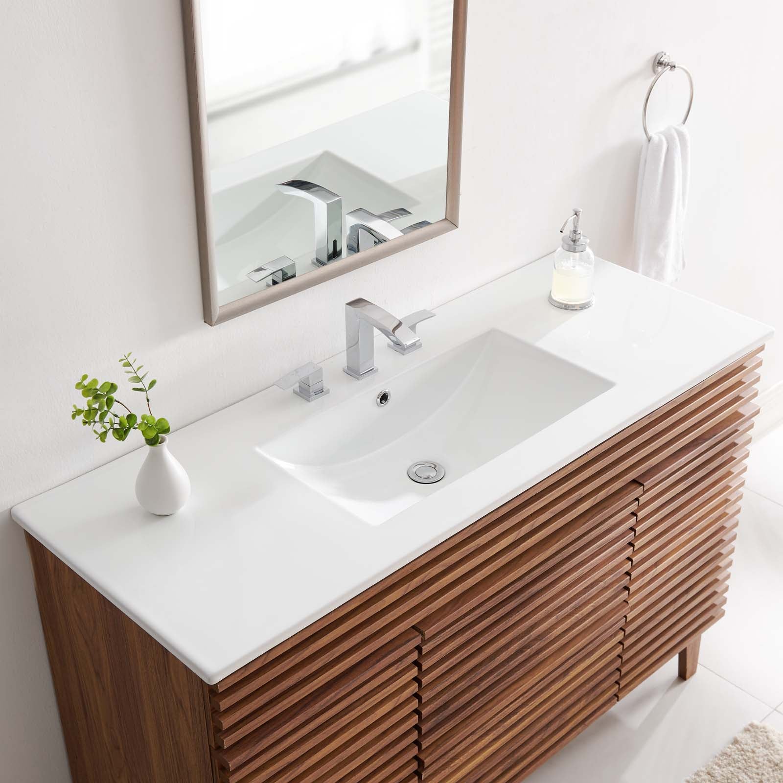 Cayman 48" Single Basin Bathroom Sink - East Shore Modern Home Furnishings