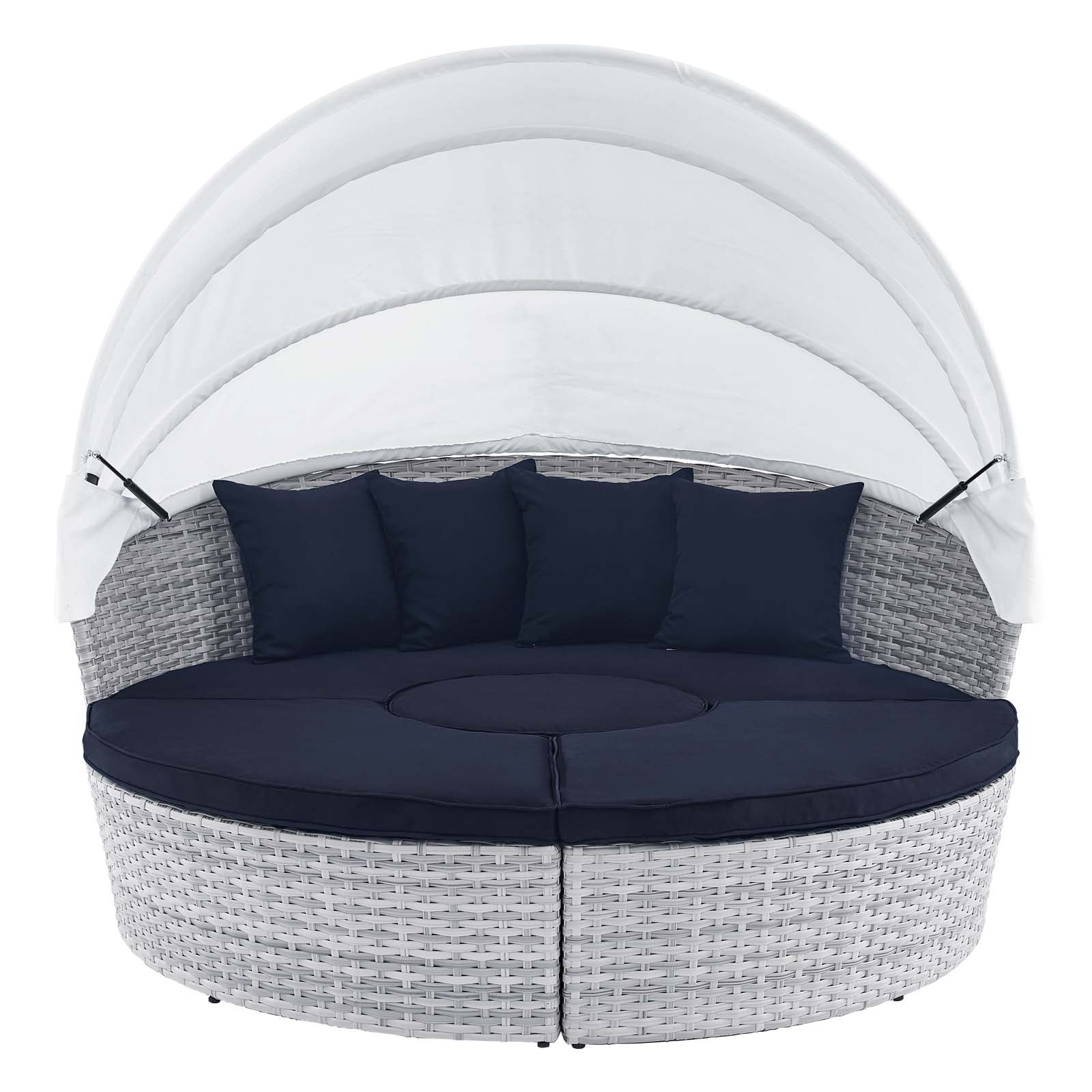 Scottsdale Canopy Outdoor Patio Daybed - East Shore Modern Home Furnishings