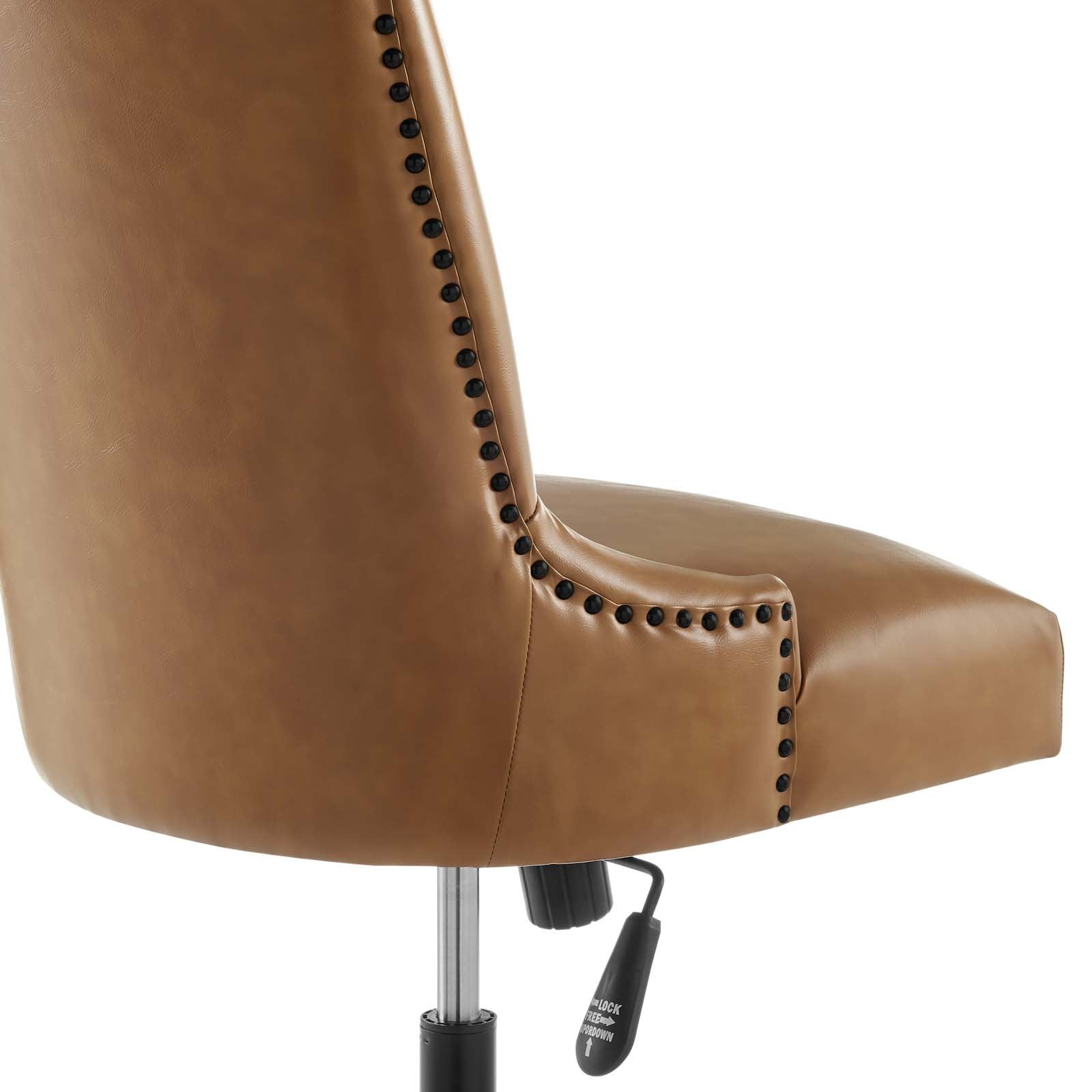 Empower Channel Tufted Vegan Leather Office Chair - East Shore Modern Home Furnishings